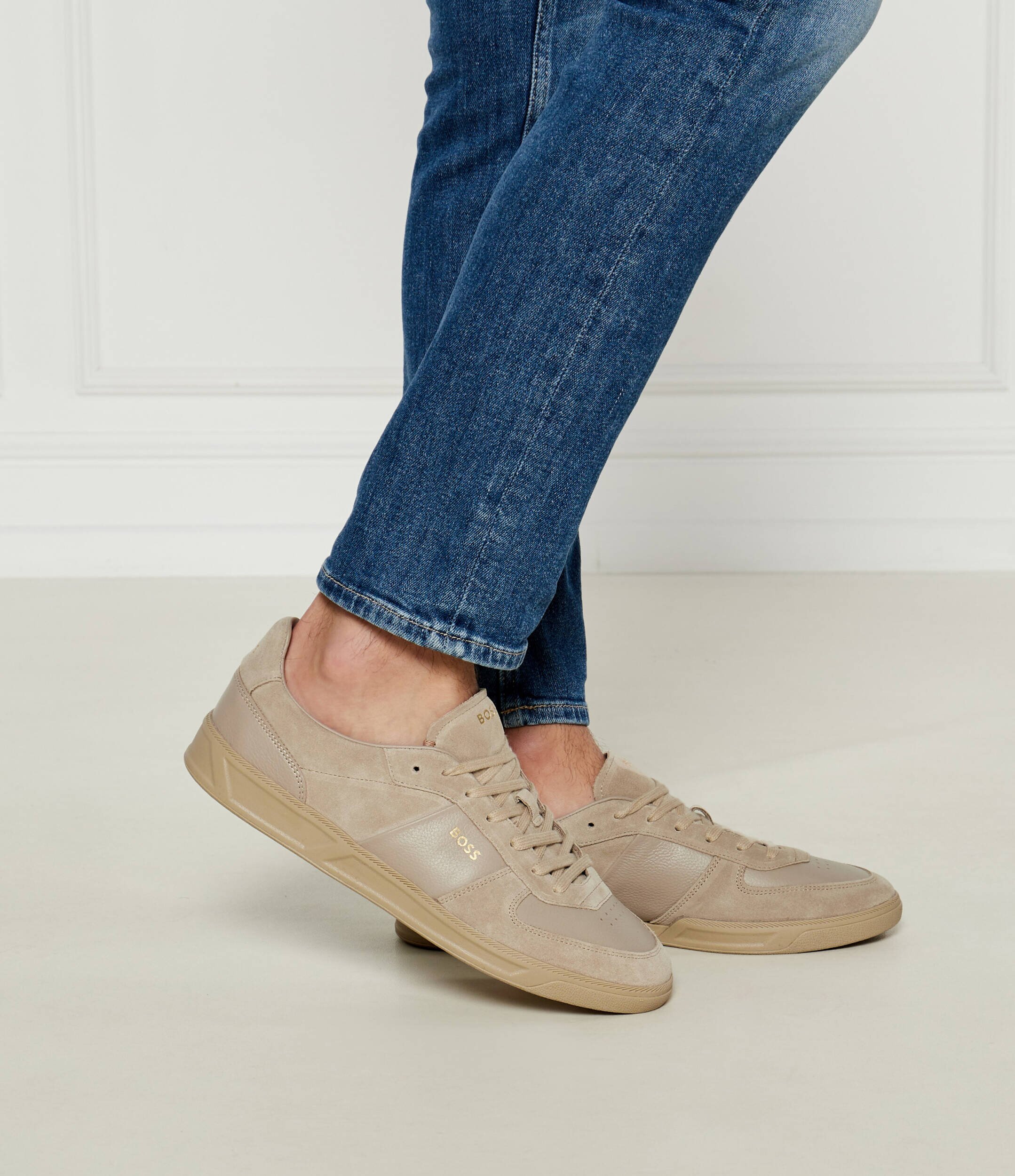 BOSS Black De piele sneakers Brandon