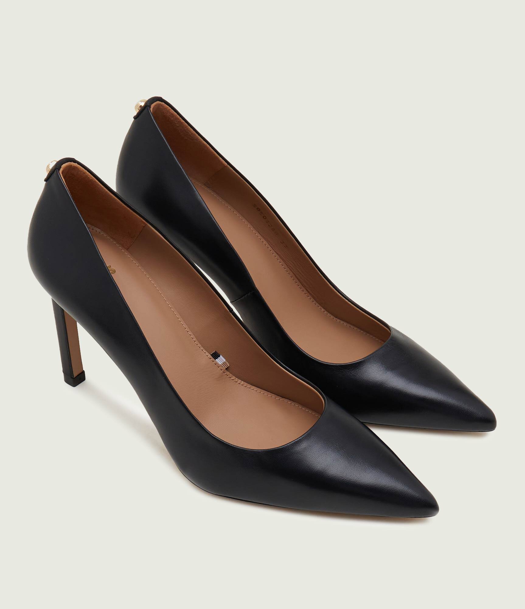 BOSS Black De piele tocuri Janet Pump