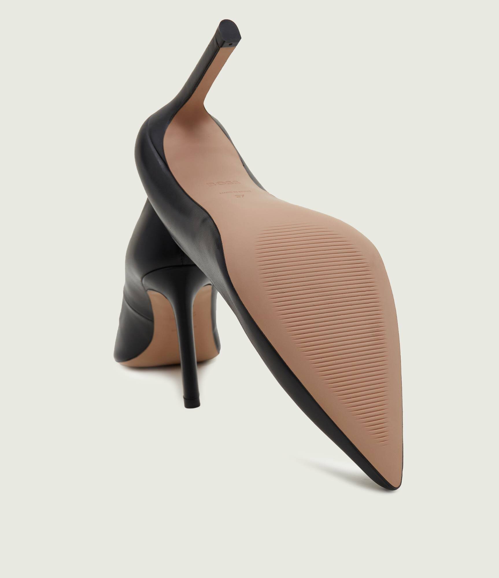 BOSS Black De piele tocuri Janet Pump