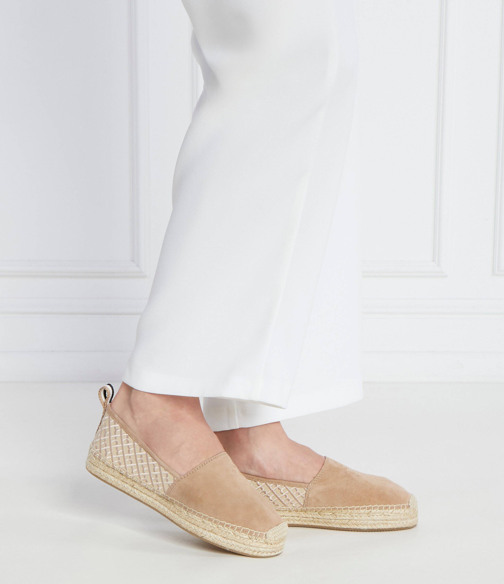 BOSS Black Espadrile Madeira_Slon | piele întoarsă