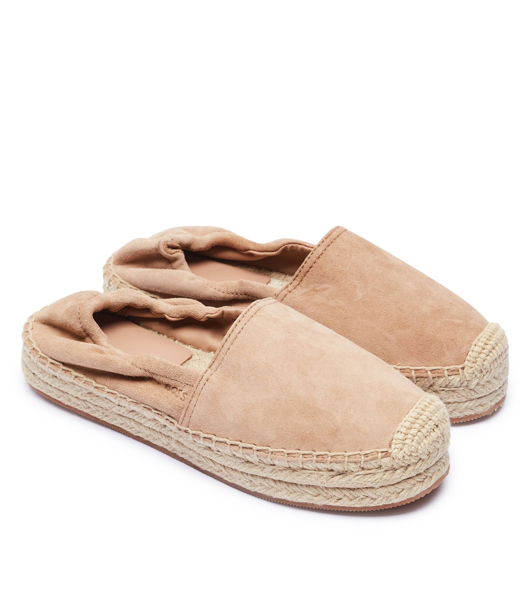 BOSS Black Espadrile Madeira_Slon_SD | piele întoarsă