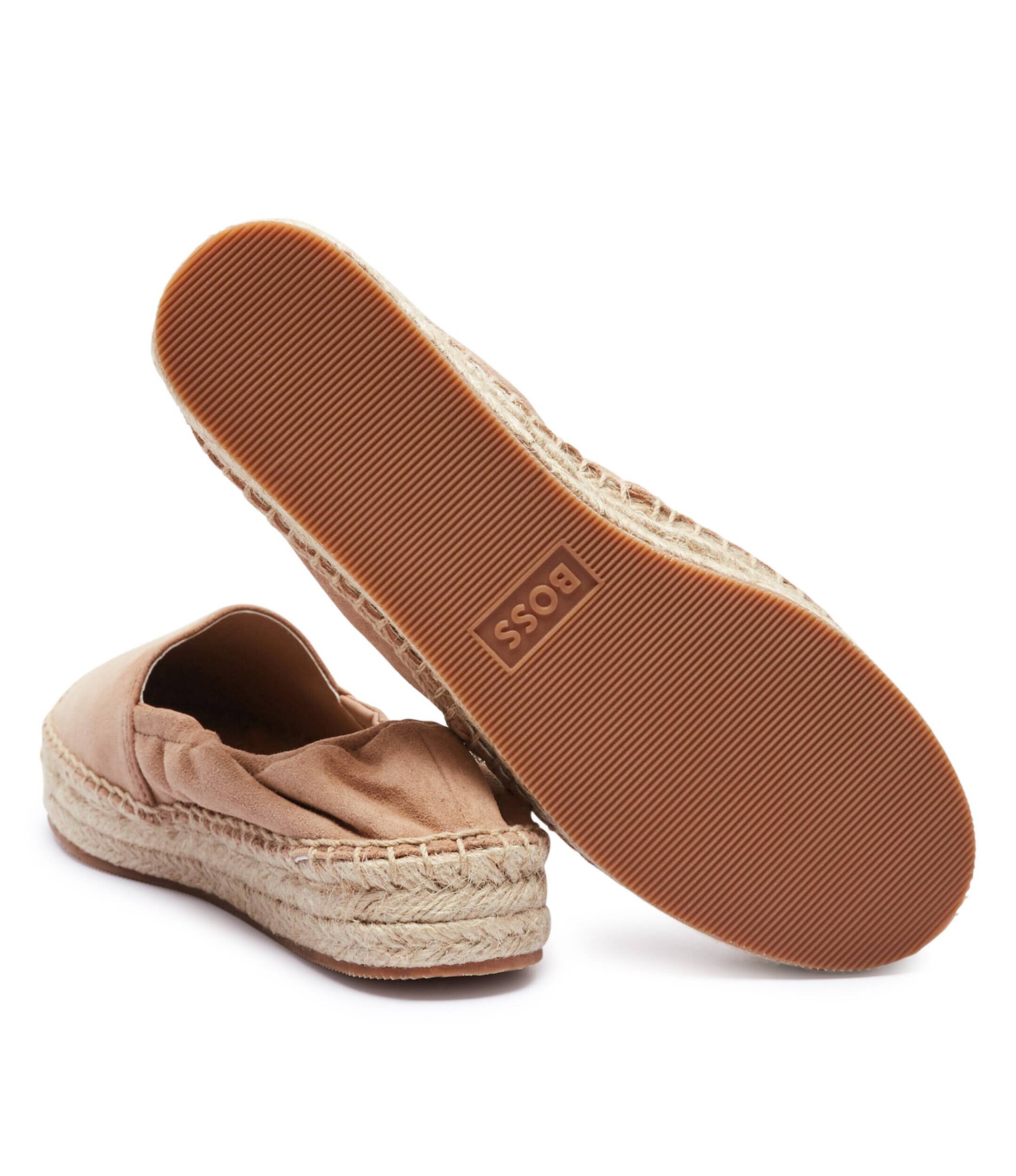 BOSS Black Espadrile Madeira_Slon_SD | piele întoarsă