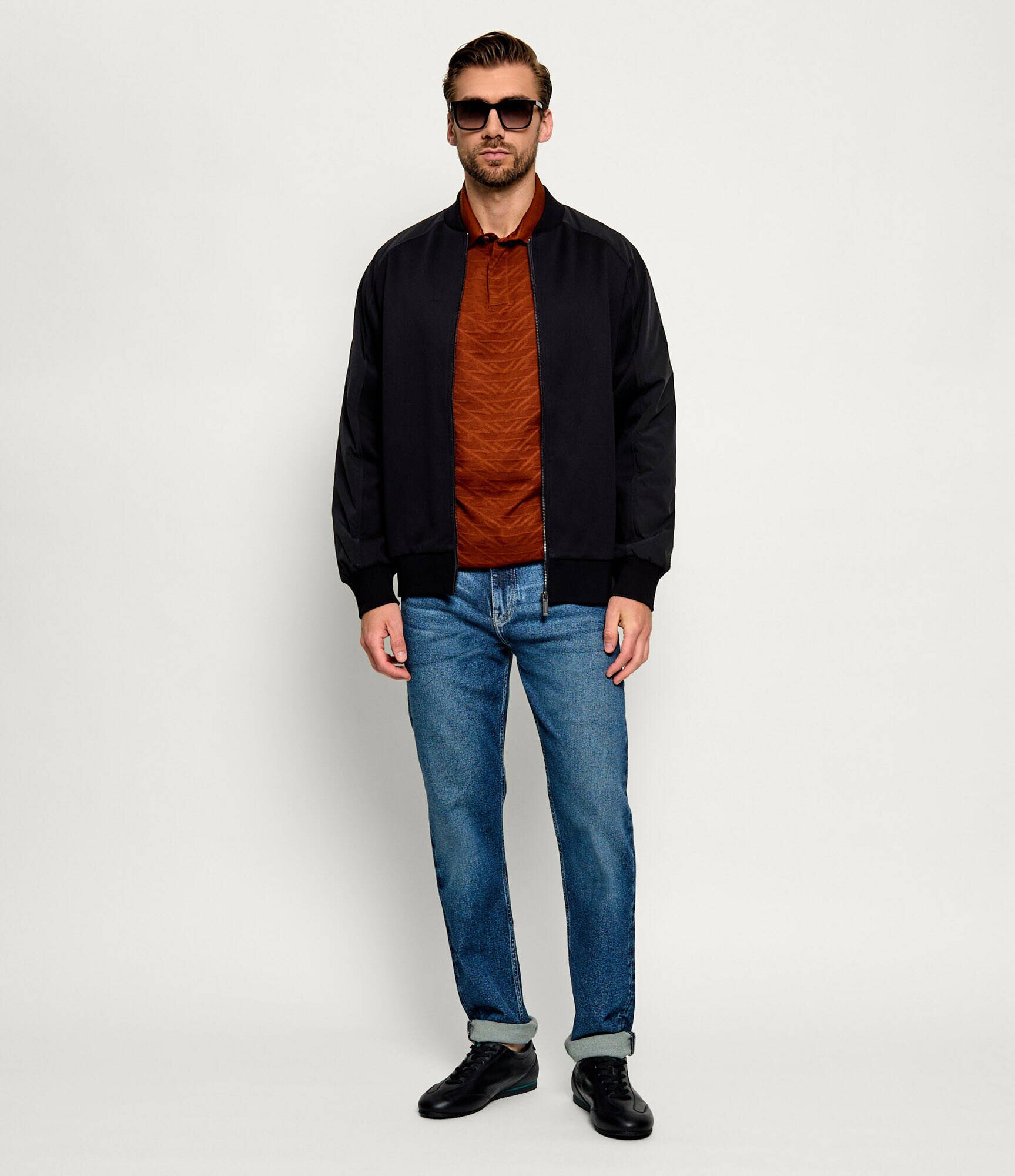 BOSS Black Geacă bomber C-Skiles 180_AM | Boss x Aston Martin | regular fit