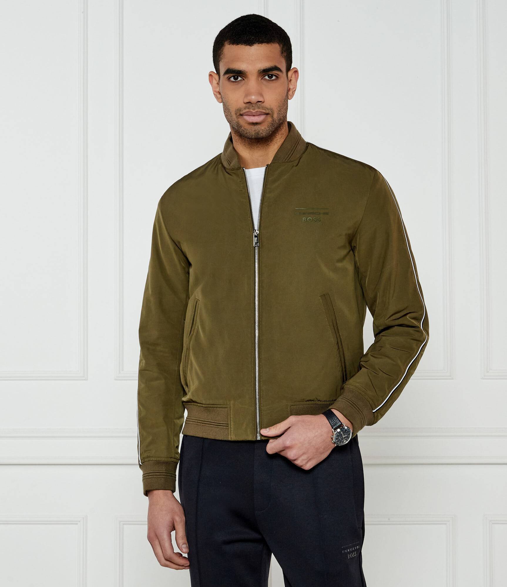 BOSS Black Geacă bomber Coltar_PS | Boss x Porsche | regular fit