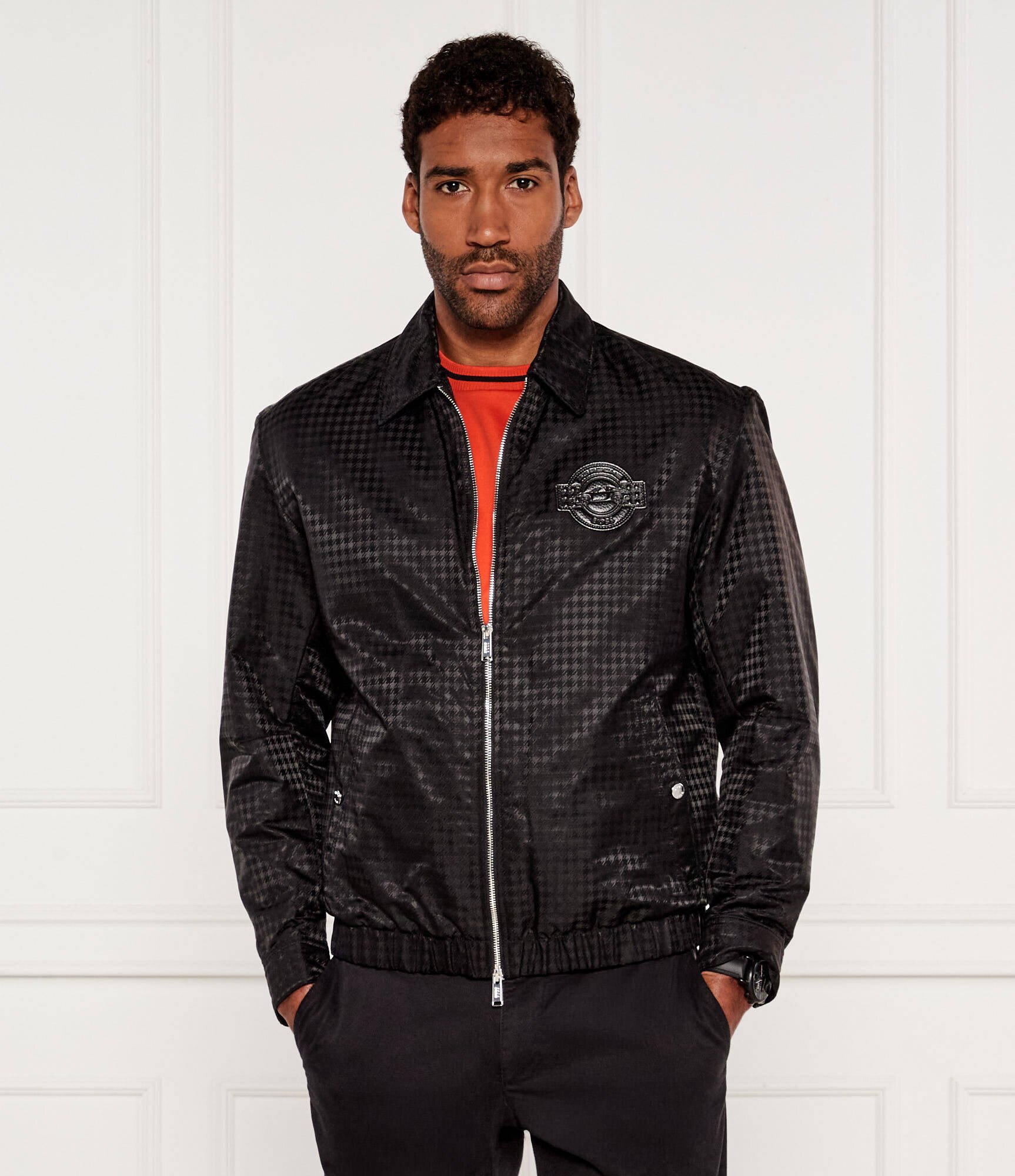 BOSS Black Geacă bomber Croler_PS Porsche x BOSS | Regular Fit