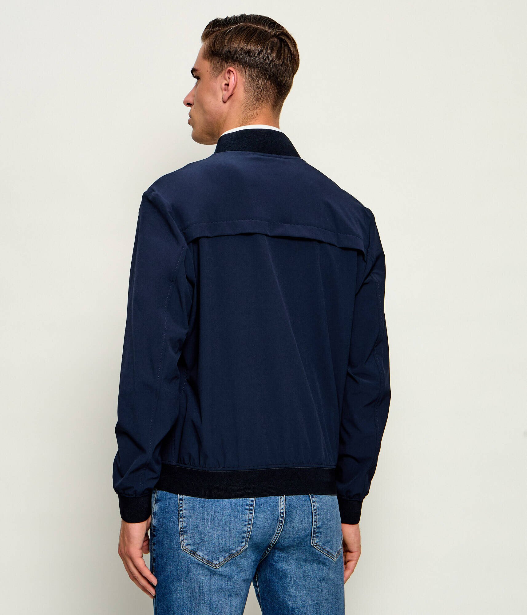 BOSS Black Geacă bomber P-Hanry-bmb-wg-263f | Slim Fit