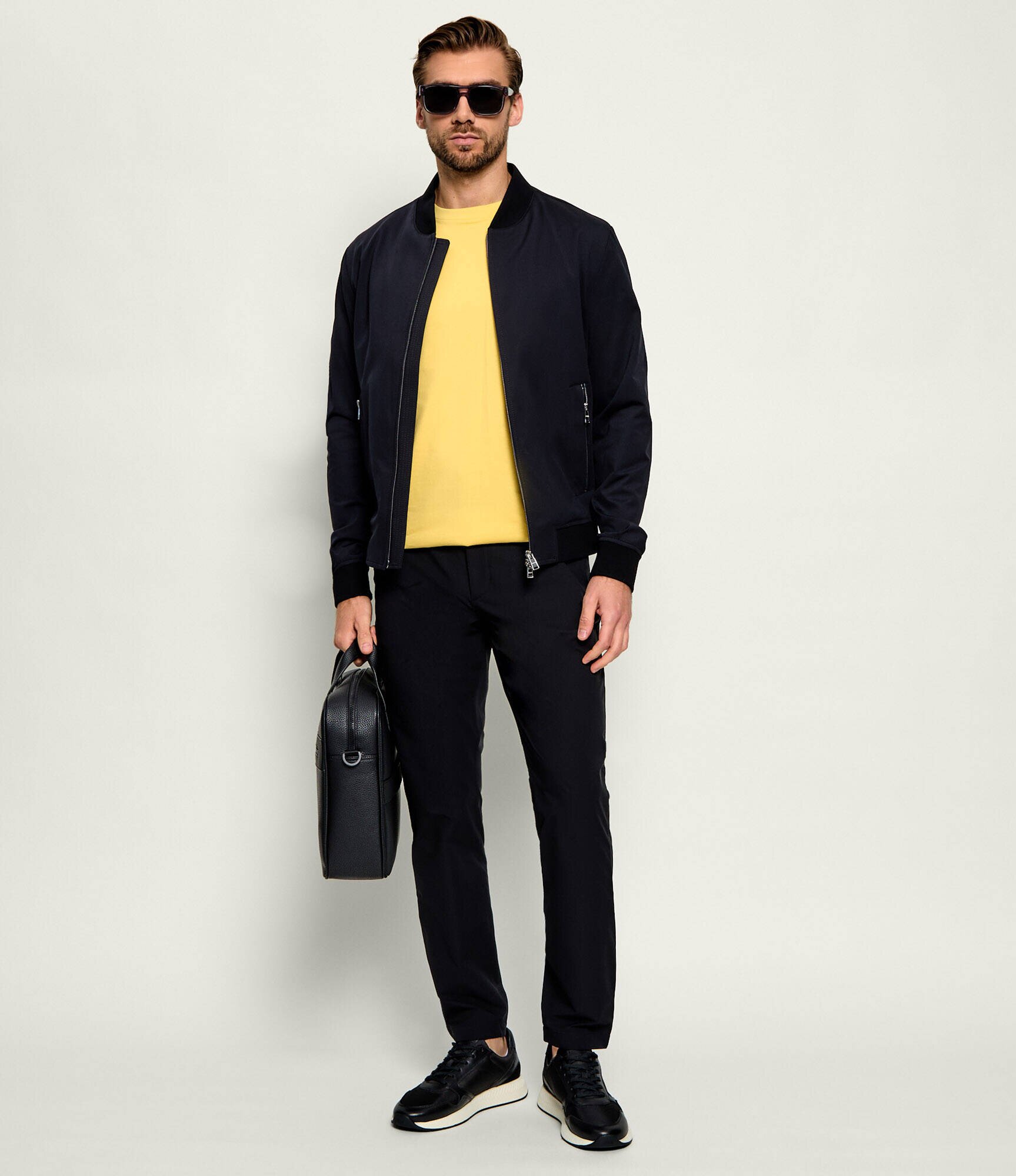 BOSS Black Geacă bomber P-Hanry-J-BMB-WG-232| Slim Fit