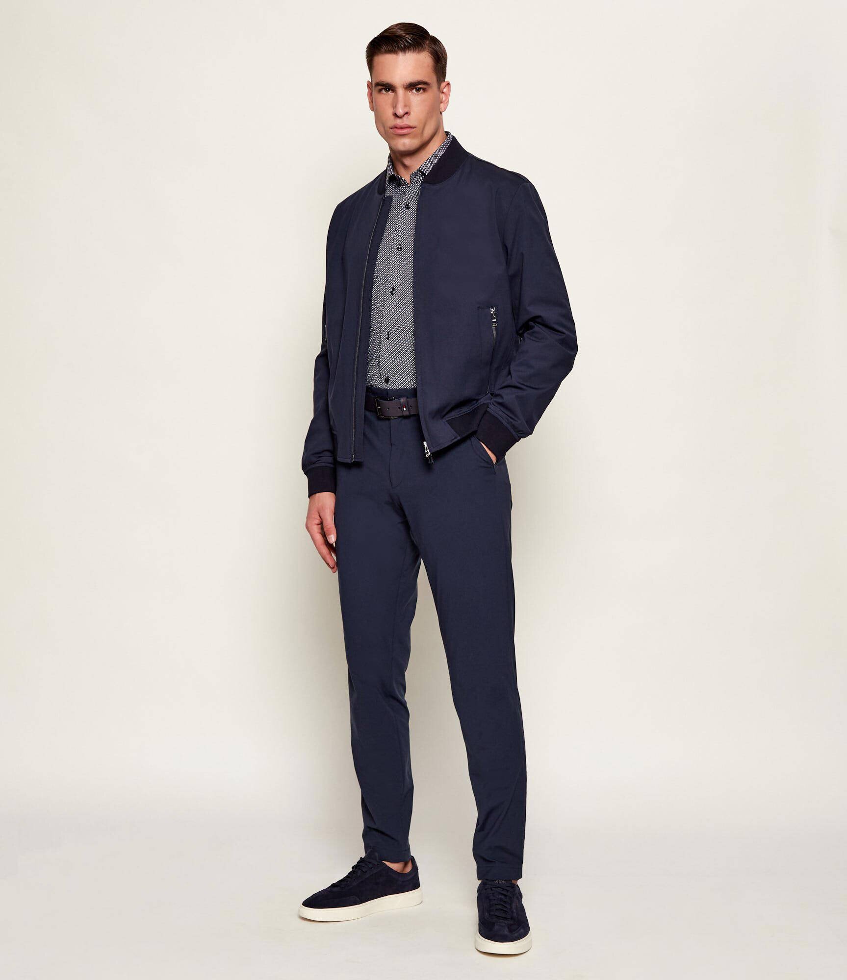 BOSS Black Geacă bomber P-Hanry-J-BMB-WG-232| Slim Fit