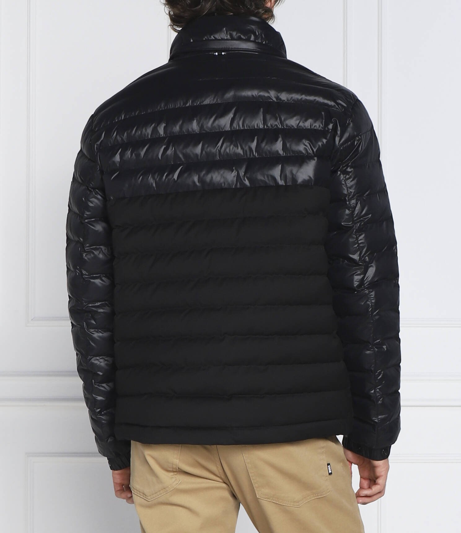 BOSS Black geacă darula | relaxed fit cu adaos de lână