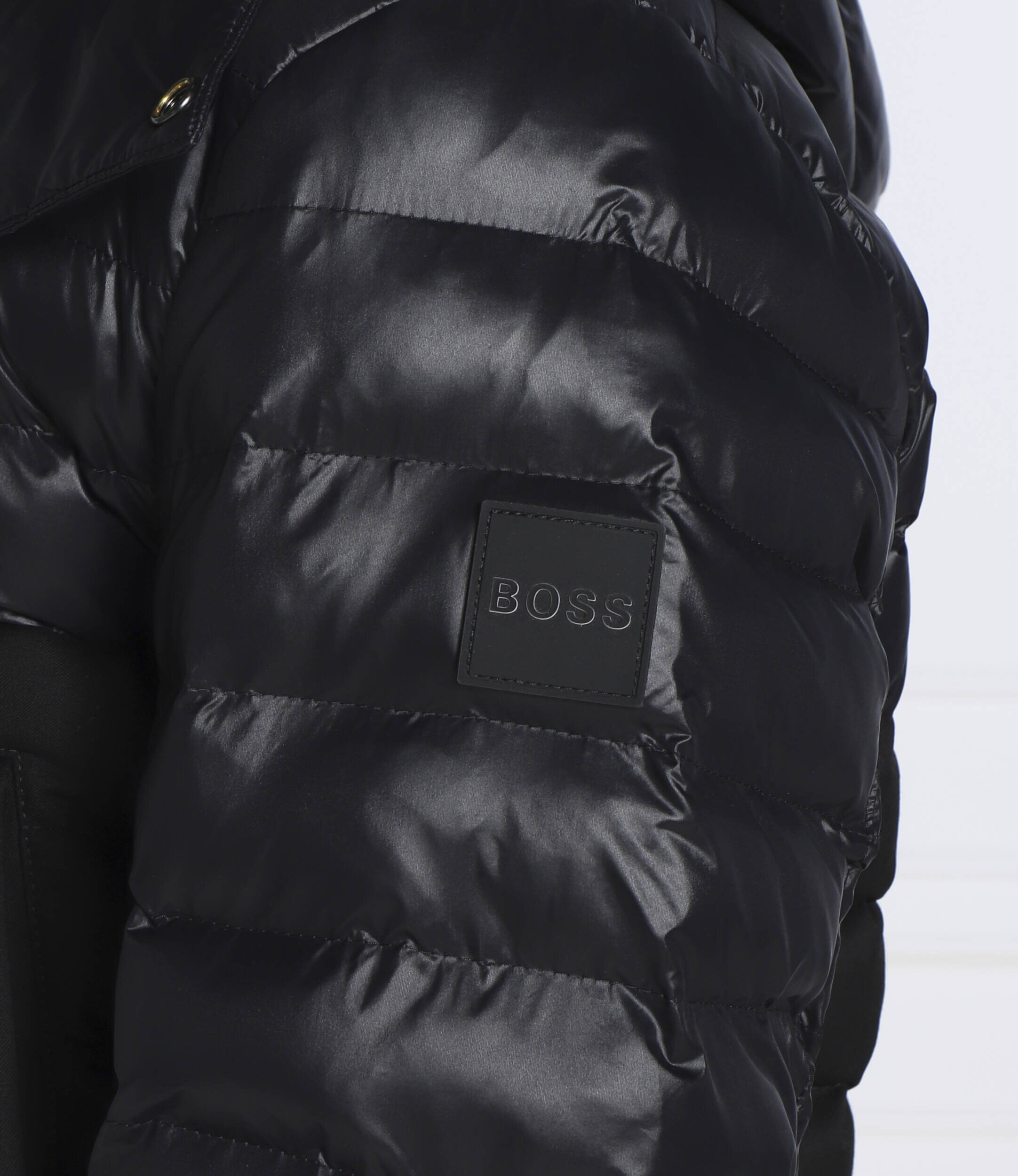 BOSS Black geacă darula | relaxed fit cu adaos de lână