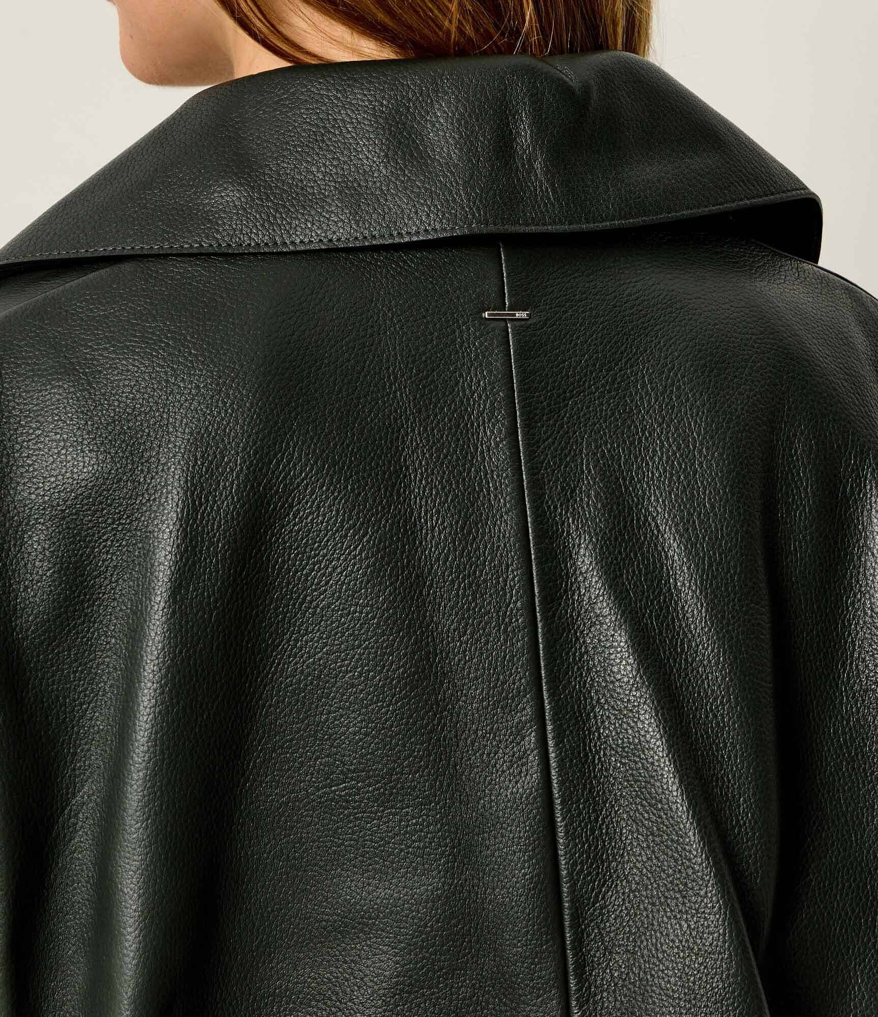 BOSS Black Geacă de piele Satela1 | regular fit
