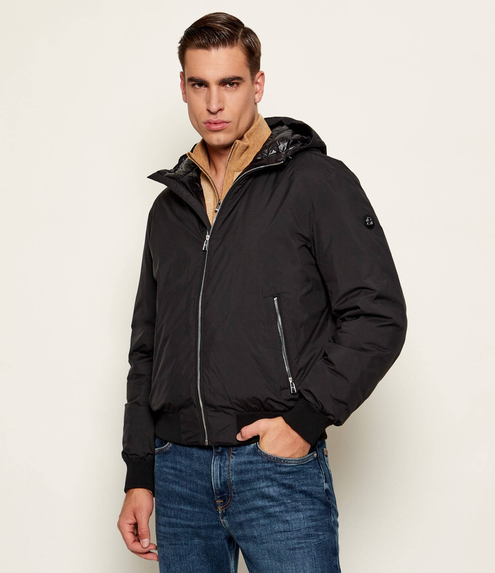 BOSS Black Geacă de puf bomber H-Drevos | regular fit