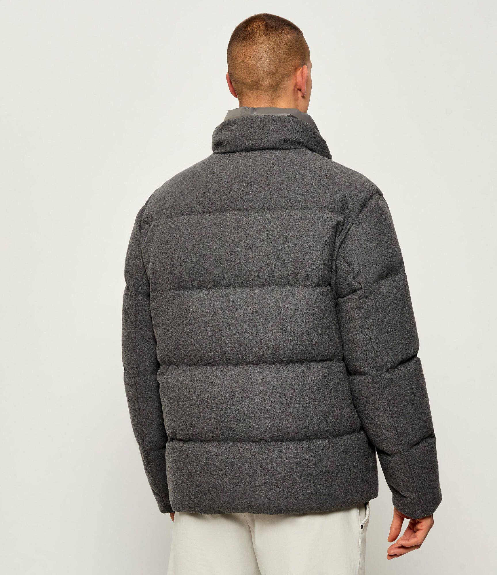 BOSS Black Geacă de puf P-Drader | regular fit cu adaos de lână