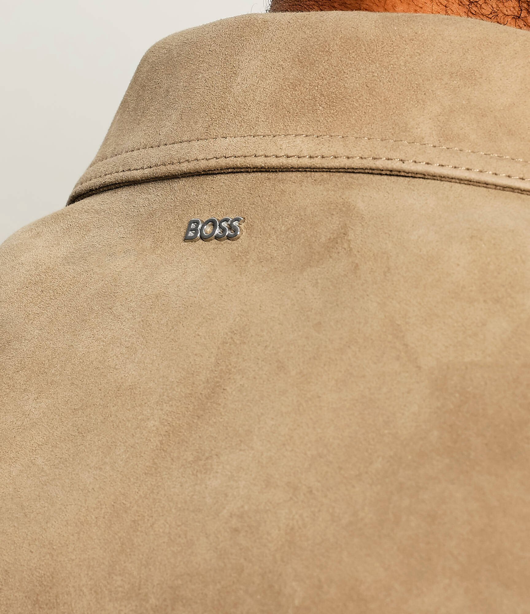 BOSS Black Geacă H-Malbano7 | regular fit | piele întoarsă