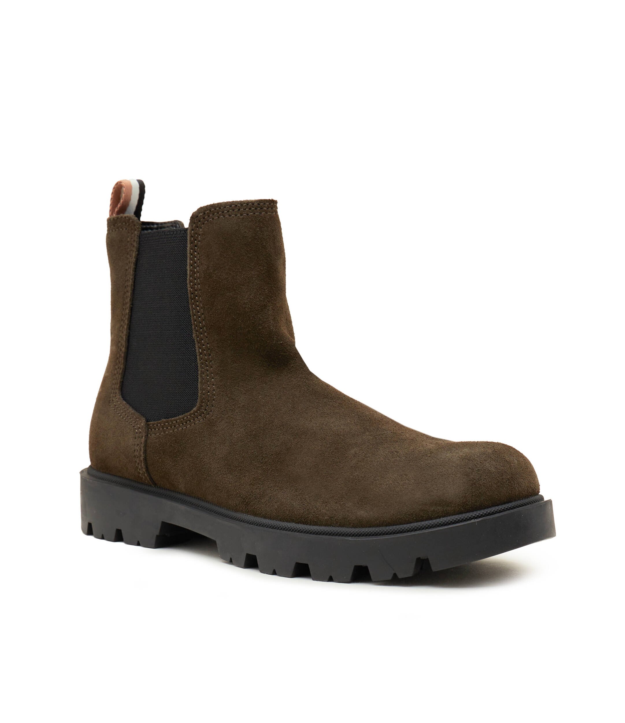 BOSS Black Ghete chelsea Adley | piele întoarsă