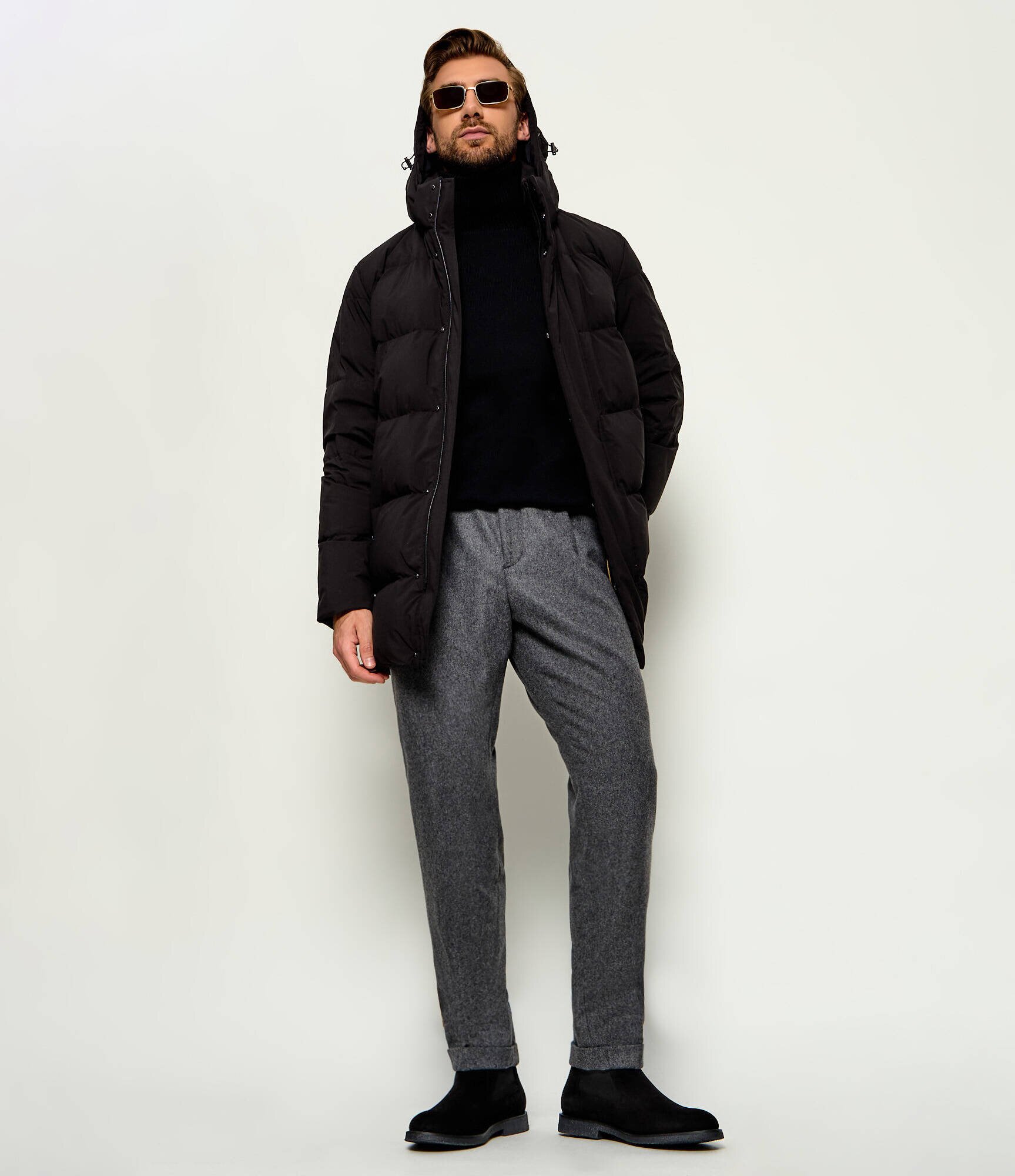 BOSS Black Ghete chelsea Kope_Cheb_sdd | piele întoarsă