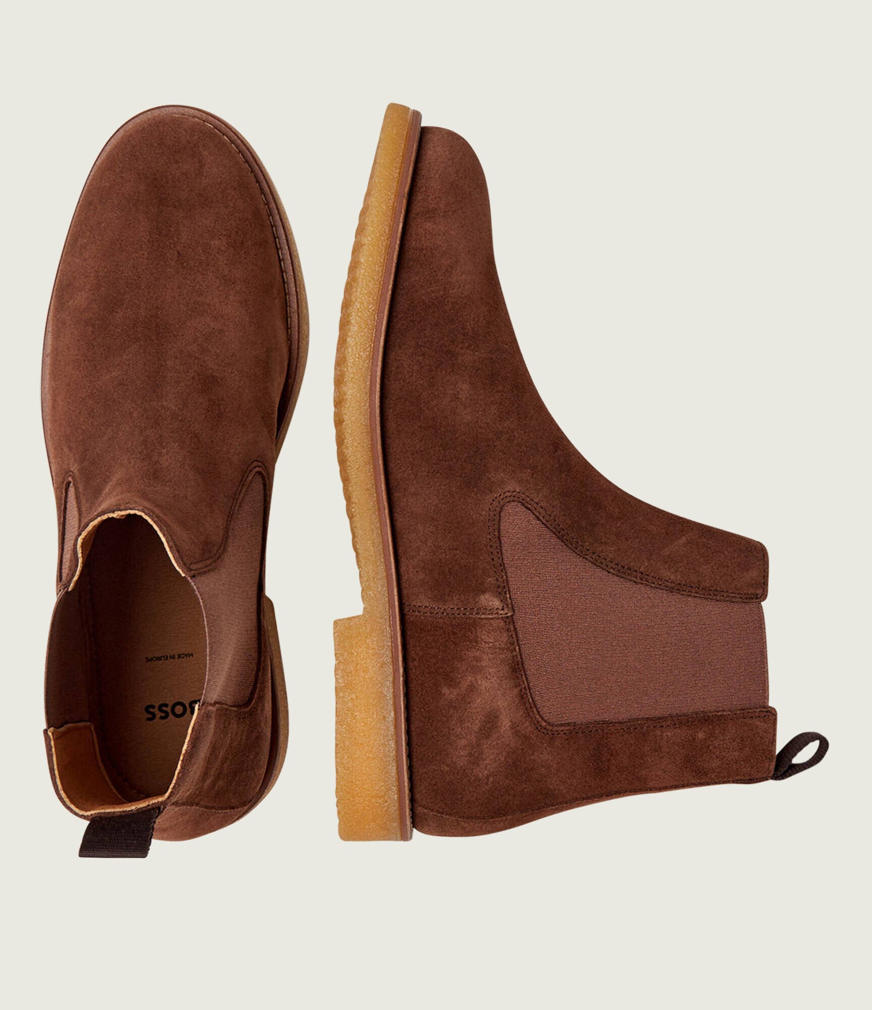 BOSS Black Ghete chelsea Kope_Cheb_sdd | piele întoarsă