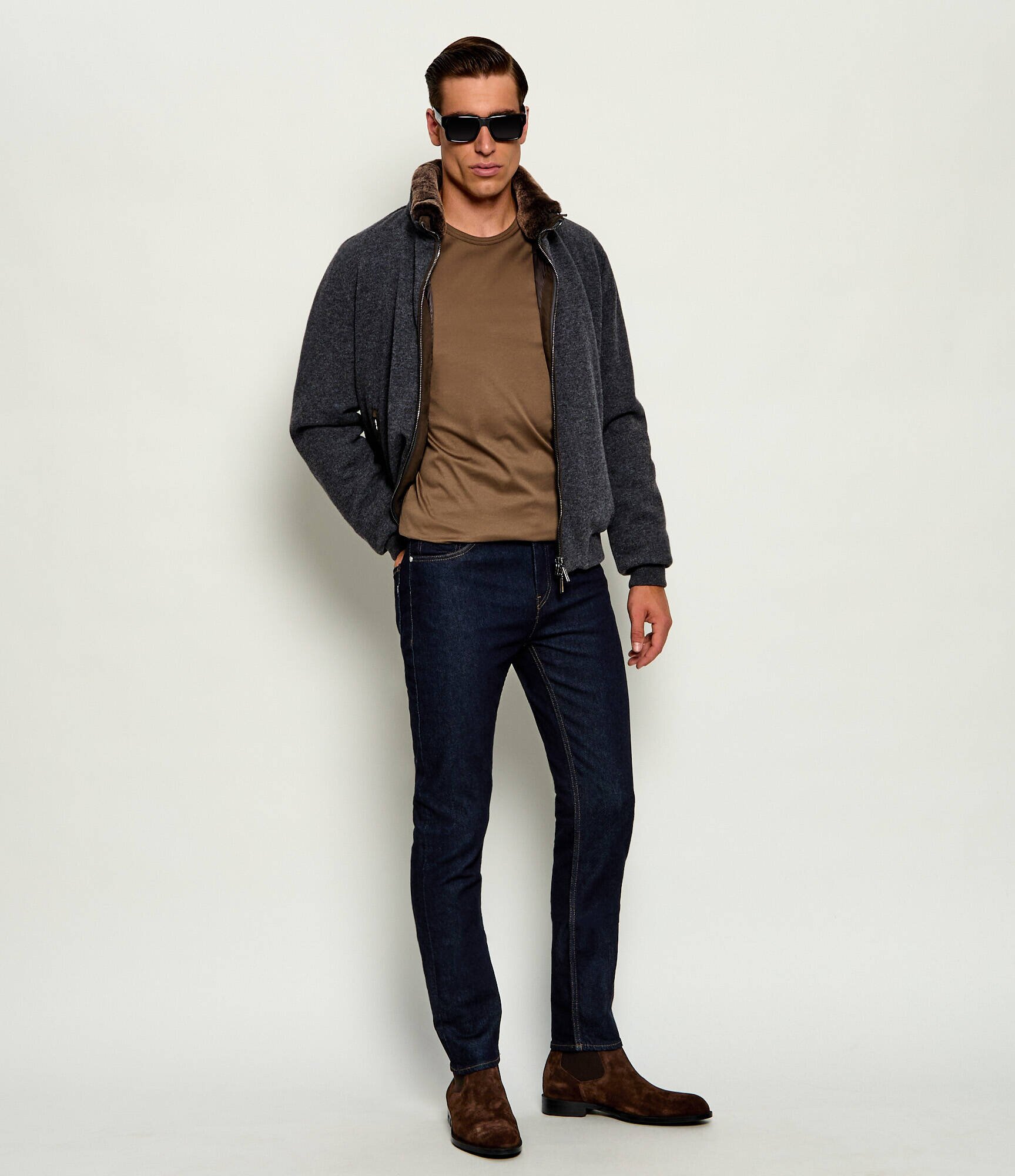 BOSS Black Ghete chelsea Tayil_Cheb_sdN | piele întoarsă
