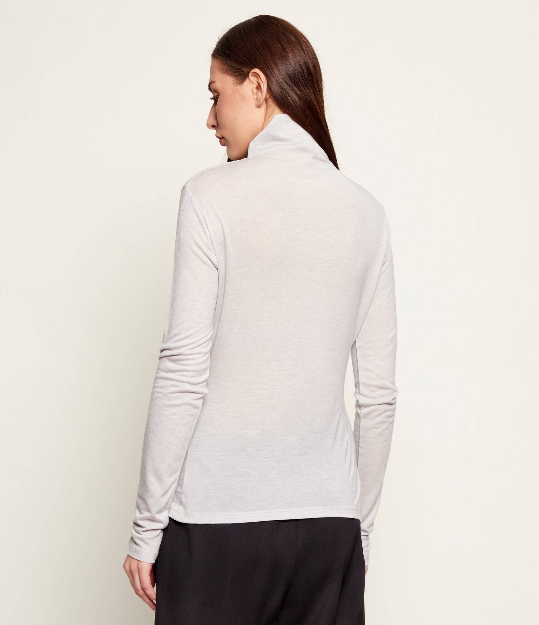 BOSS Black Guler înalt Elavu | Slim Fit cu adaos de lână