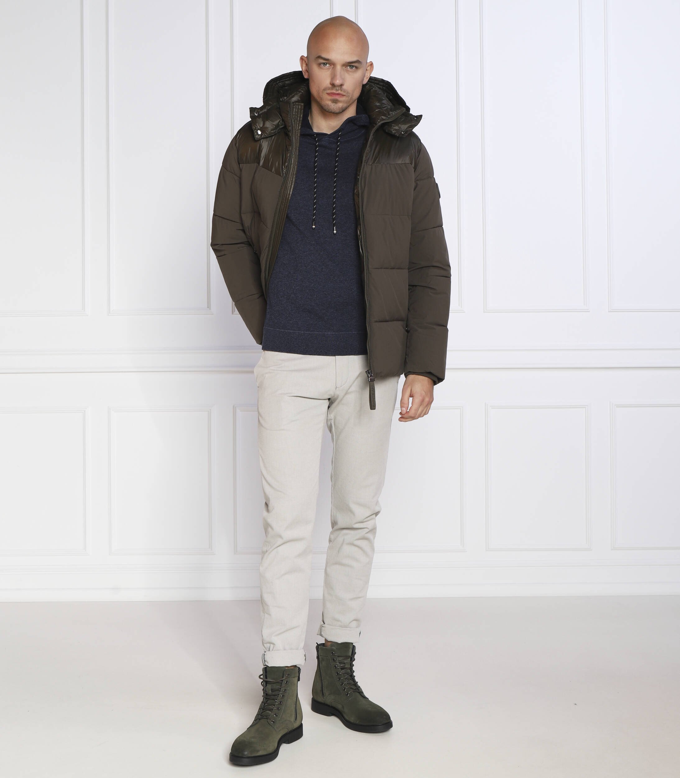 BOSS Black Hanorac Fivo | Regular Fit cu adaos de lână