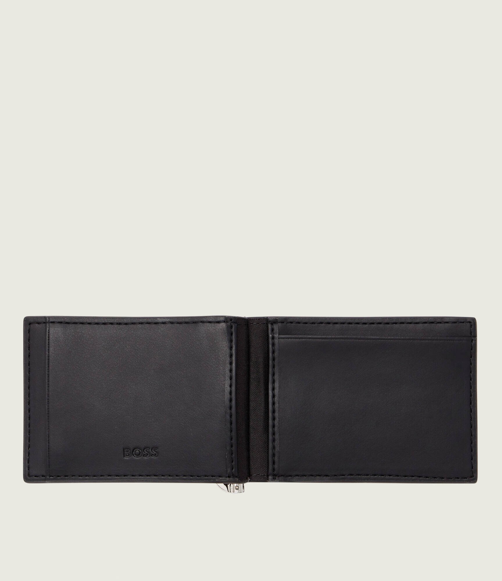 BOSS Black Husă pentru carduri + clips pentru bancnote Ray_MN_Bifold
