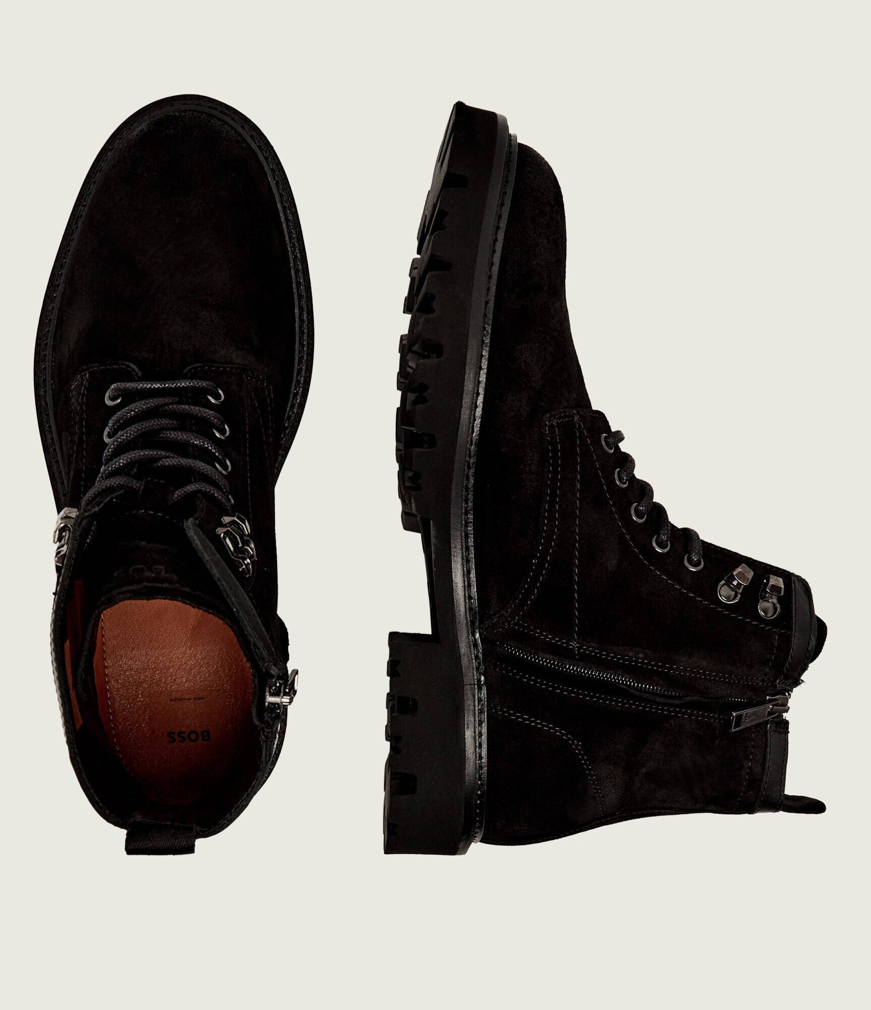BOSS Black Insulete Julyo_Halb_sdlt | piele întoarsă