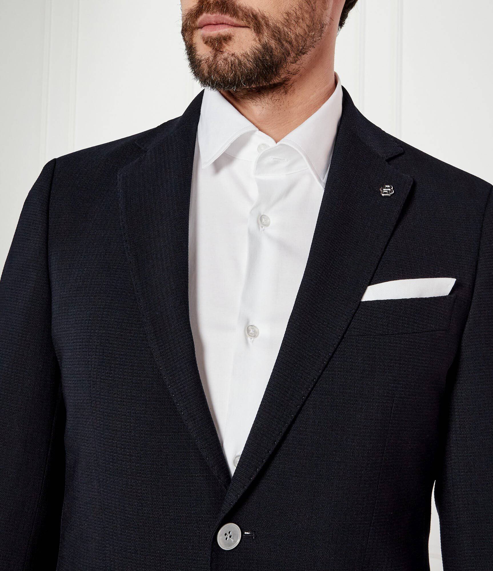 BOSS Black Jachetă cu un pătrat de buzunar H-Hutson-233 | Slim Fit cu adaos de lână