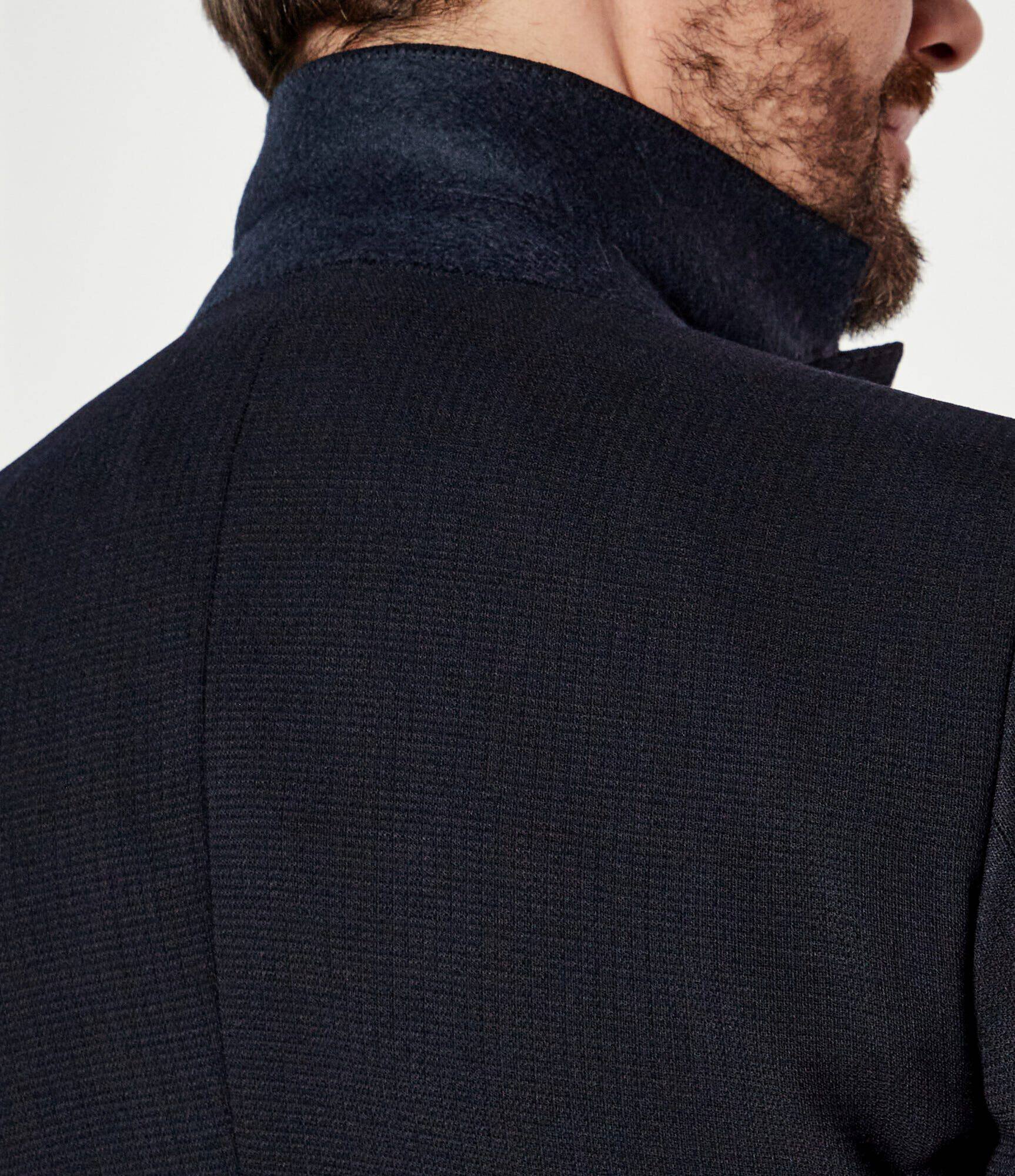BOSS Black Jachetă cu un pătrat de buzunar H-Hutson-233 | Slim Fit cu adaos de lână
