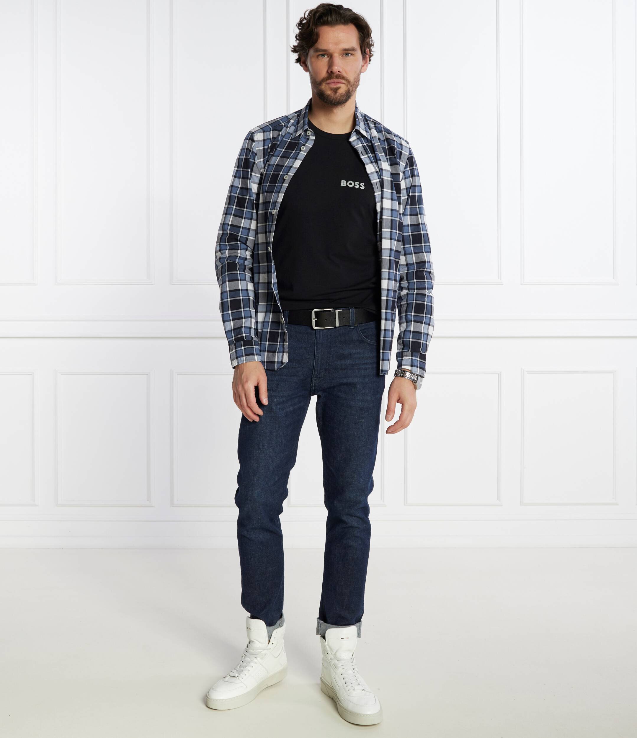 BOSS Black Longsleeve LS-Shirt RN Infinity | Slim Fit