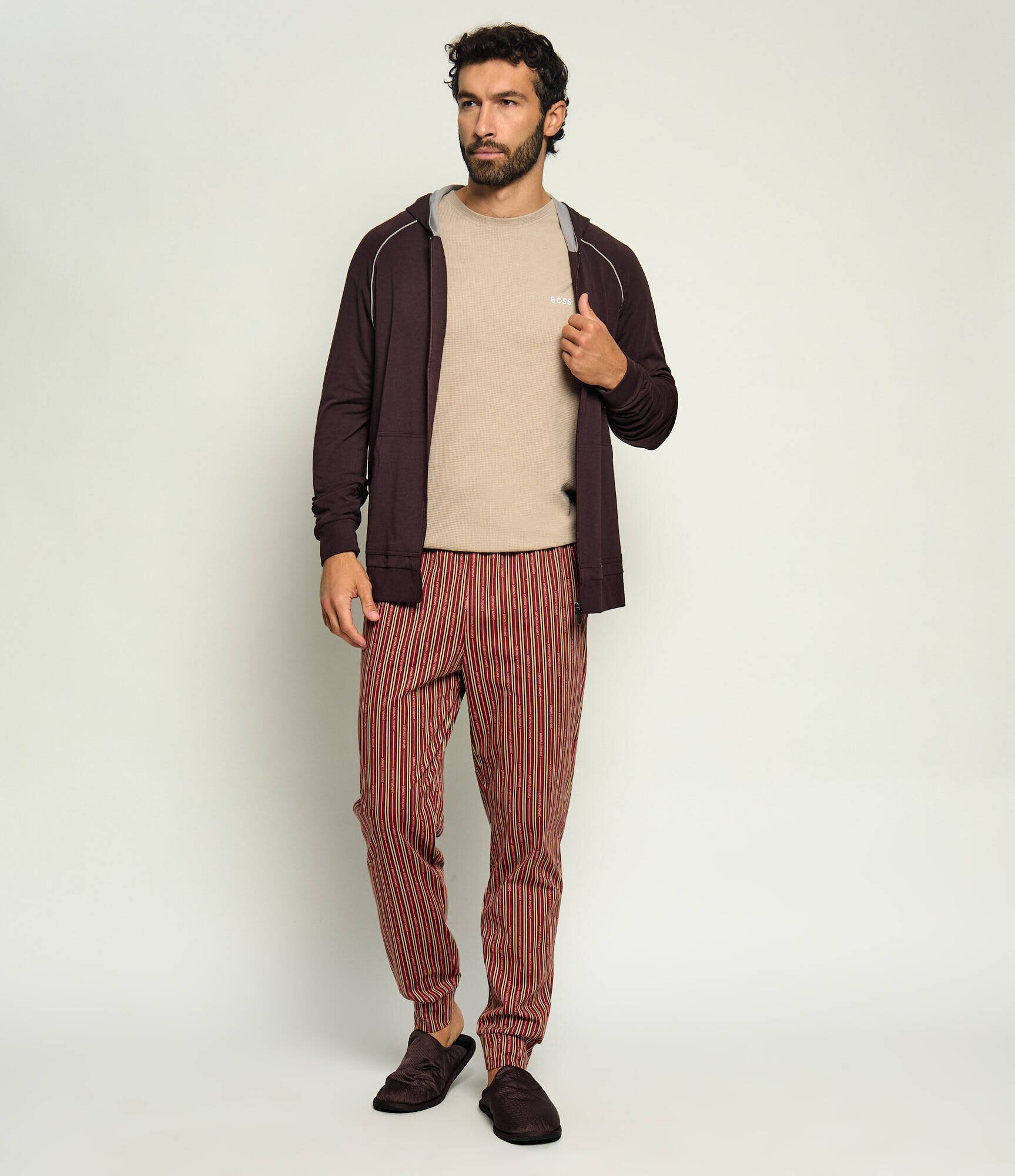 BOSS Black Longsleeve Waffle 4 | regular fit