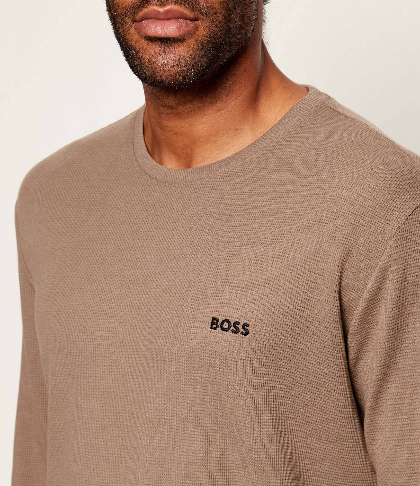 BOSS Black Longsleeve Waffle 4 | regular fit
