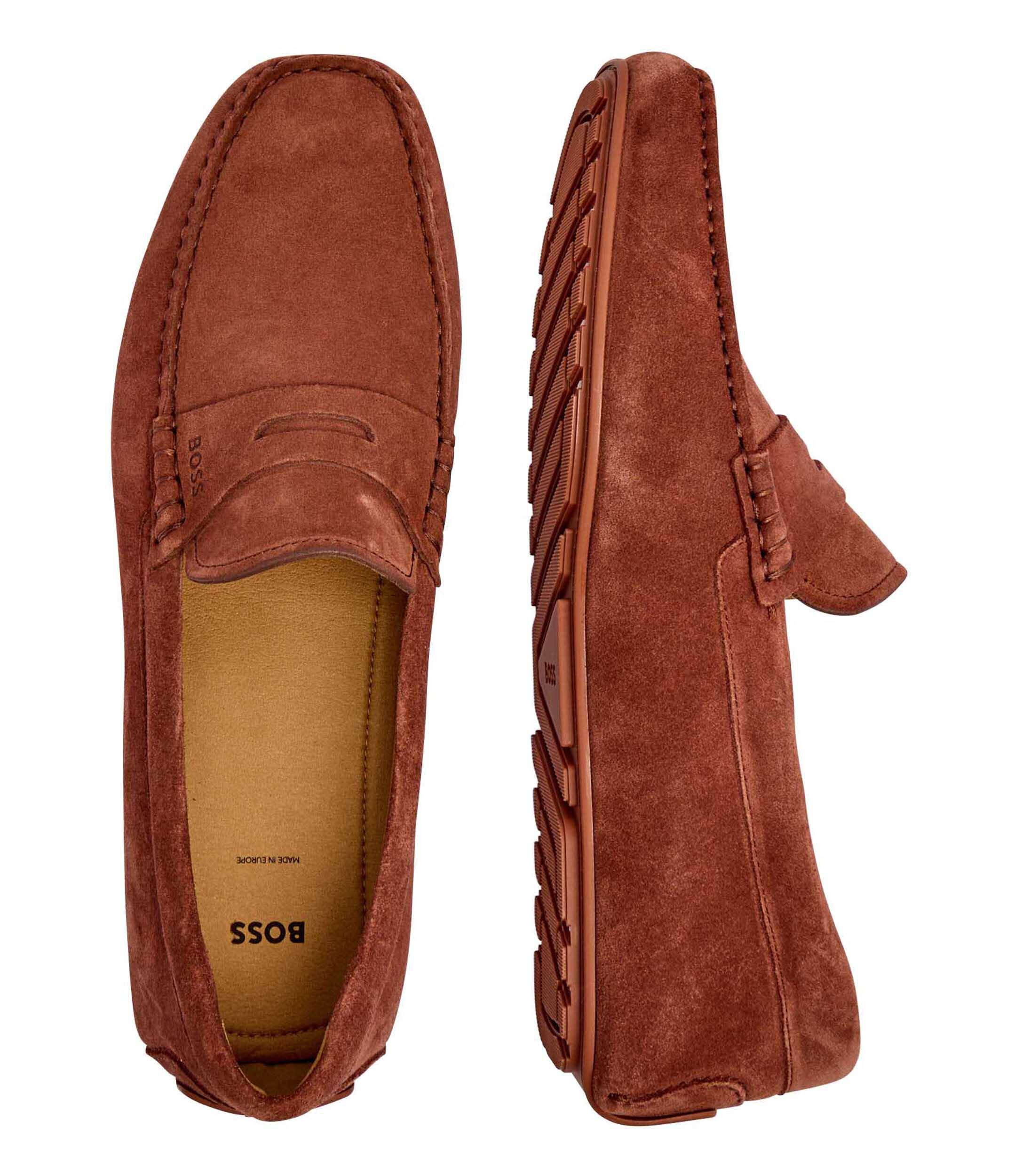 BOSS Black Mocasini Noel | piele întoarsă