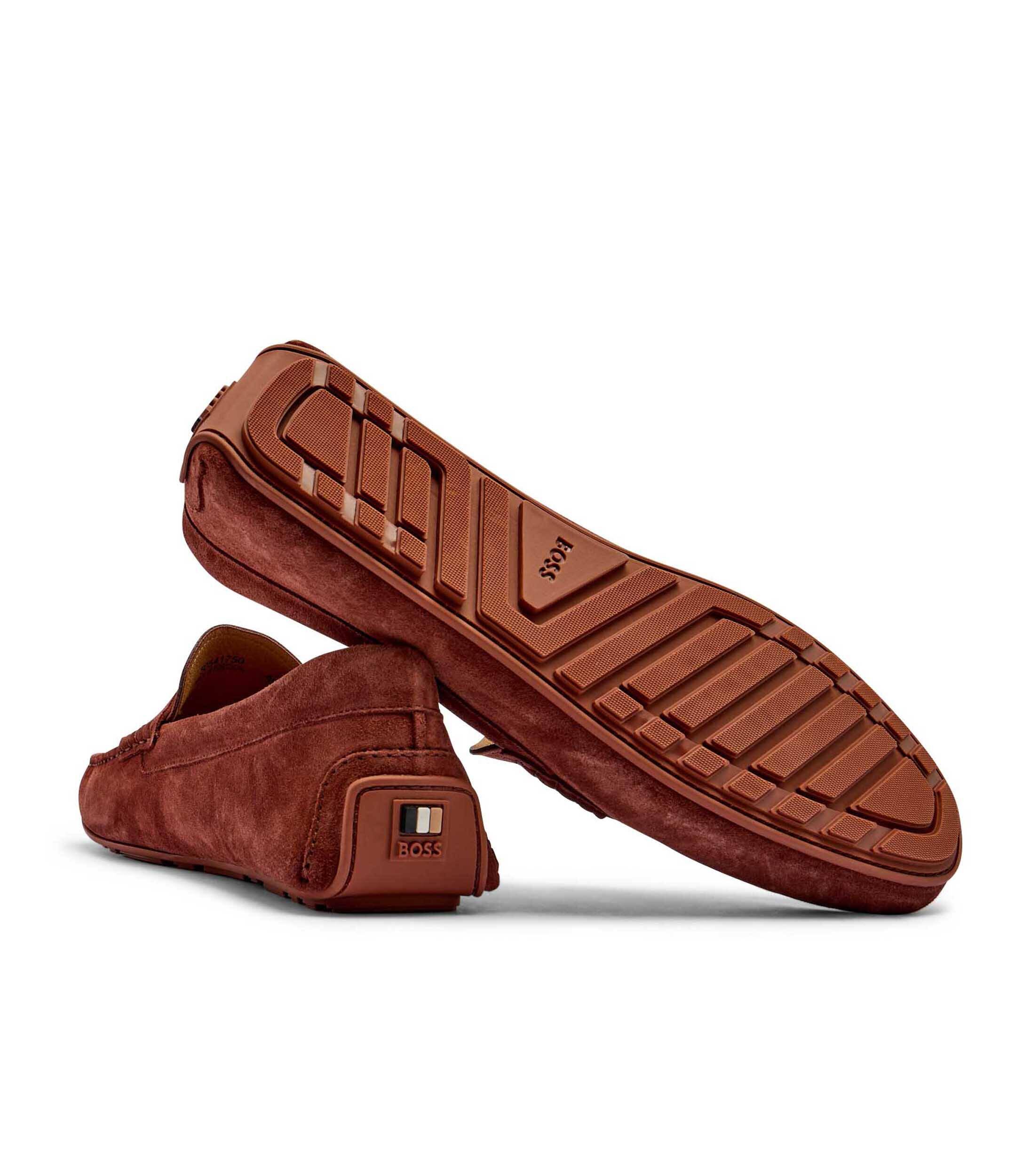 BOSS Black Mocasini Noel | piele întoarsă