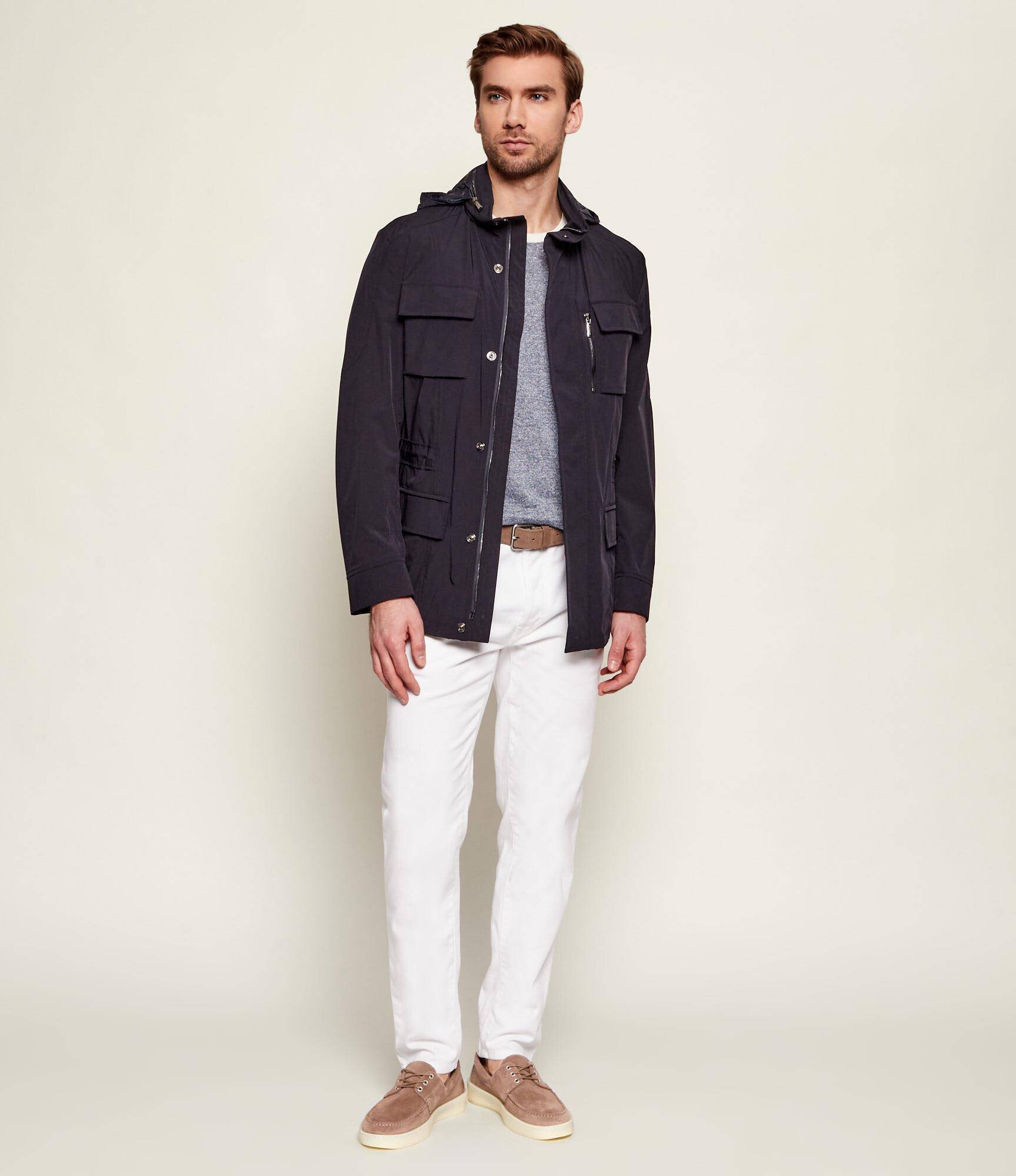 BOSS Black Mocasini Randal | piele întoarsă