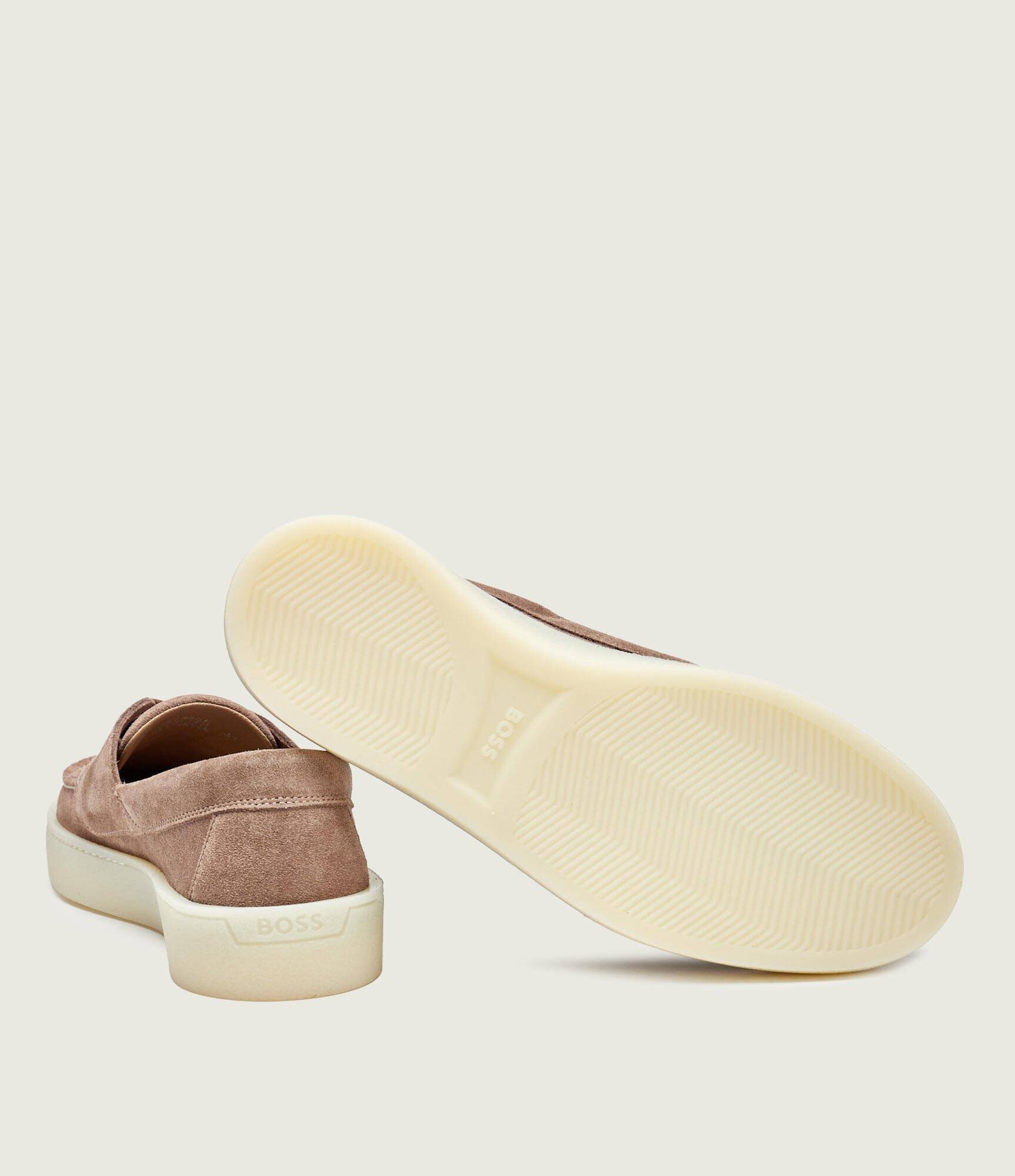 BOSS Black Mocasini Randal | piele întoarsă