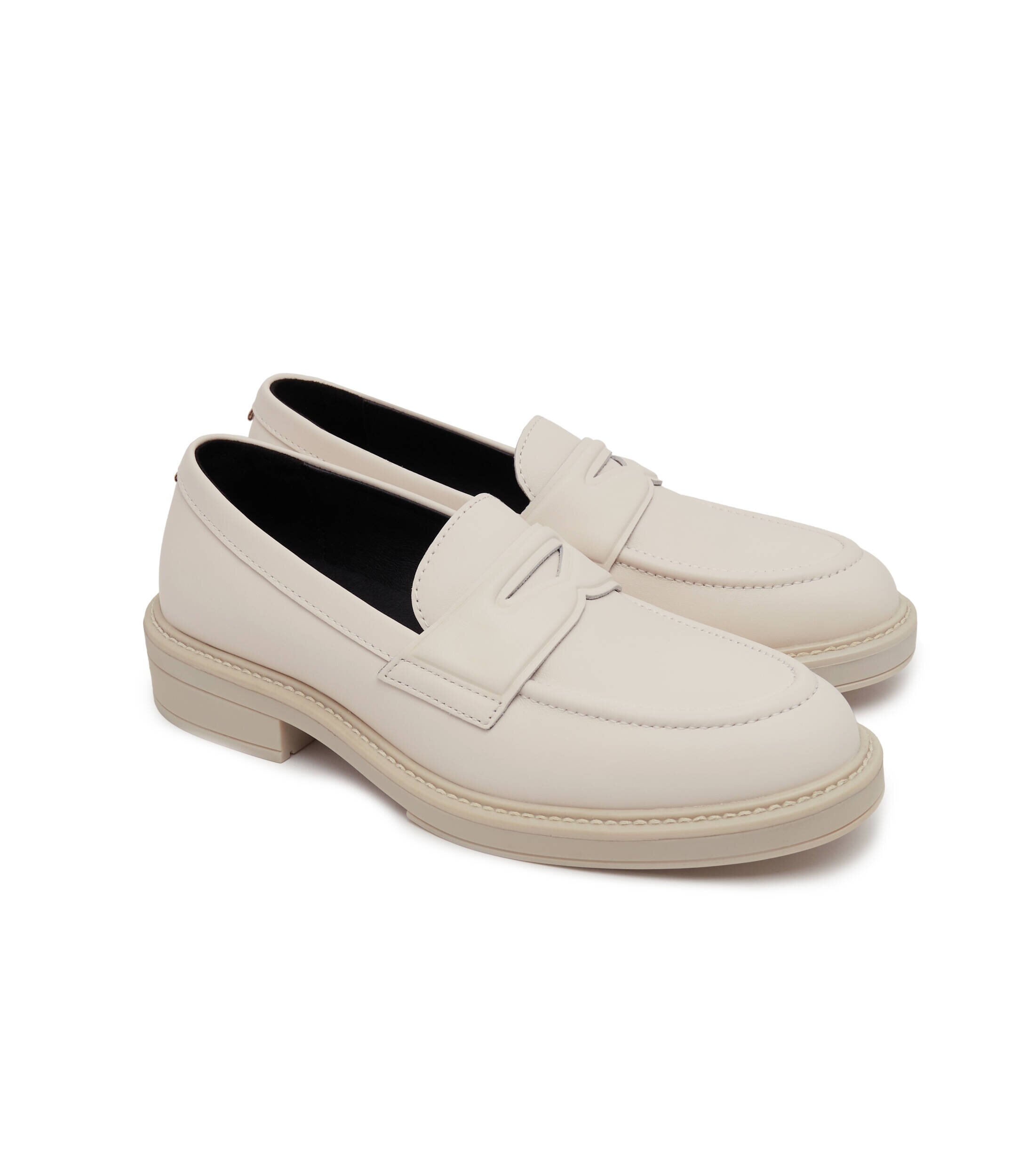 BOSS Black Mocasini Vanity C cu adaos de piele