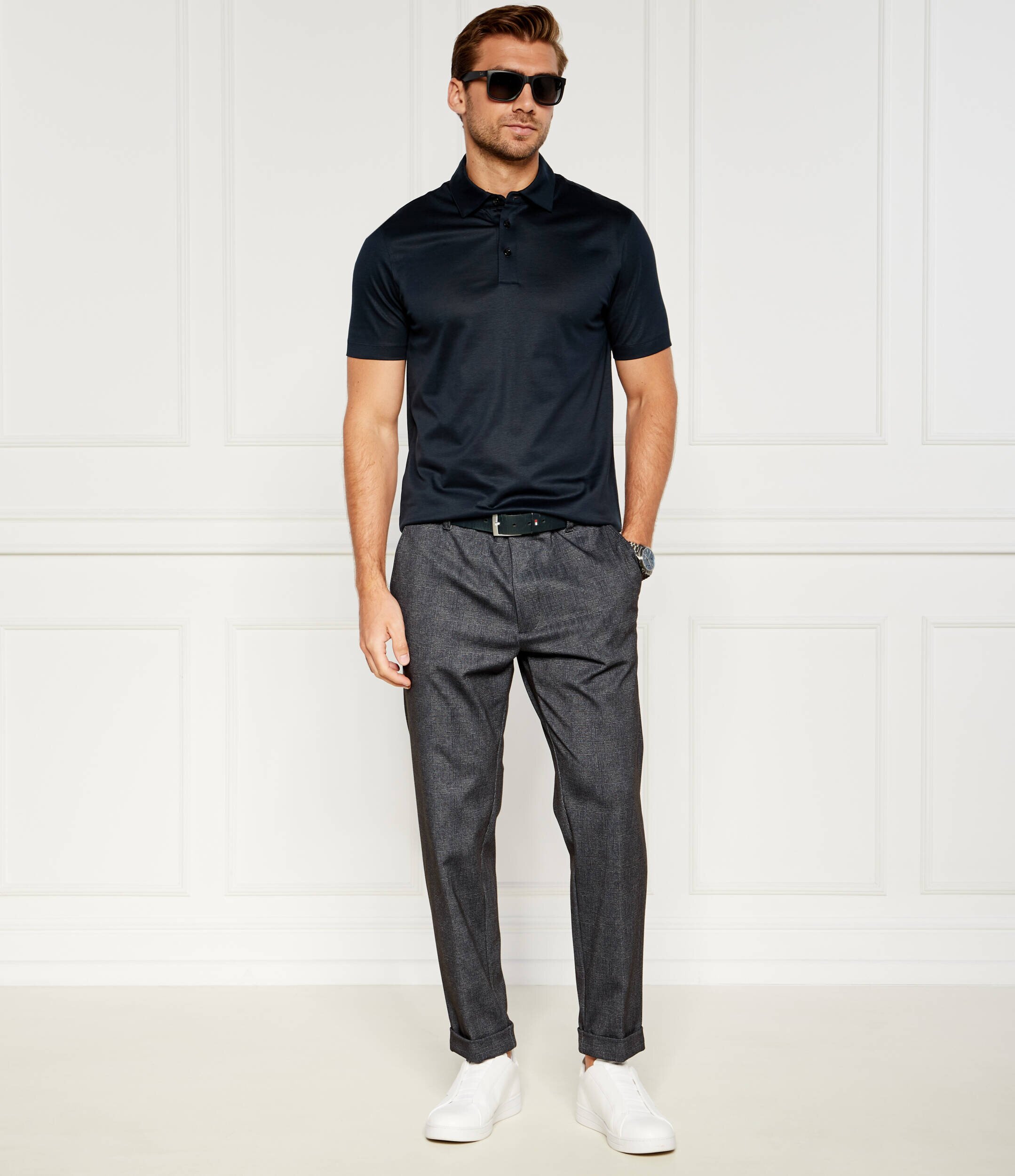 BOSS Black Pantaloni C-Kane | Tapered fit