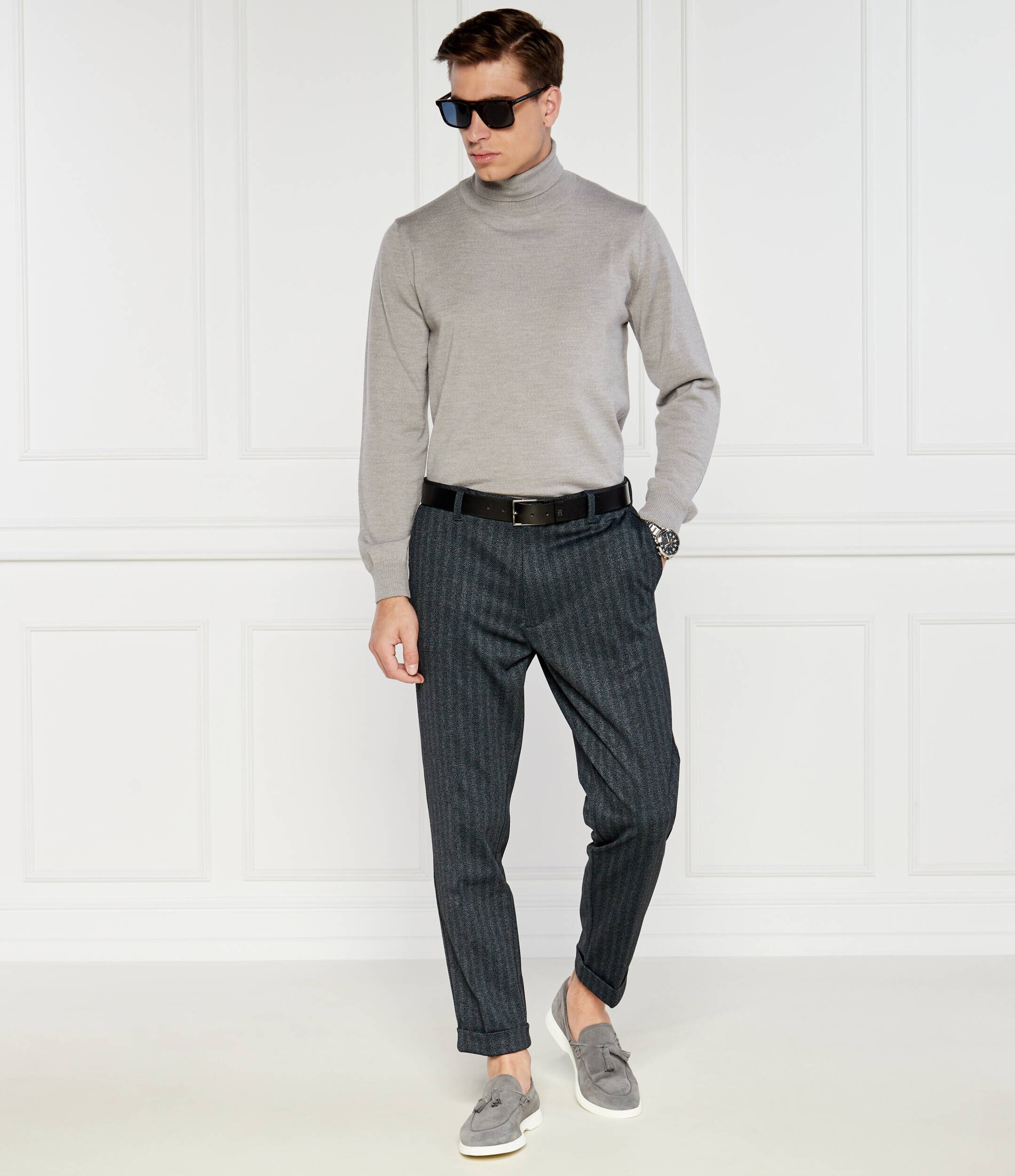 BOSS Black Pantaloni C-Kane | Tapered fit | stretch
