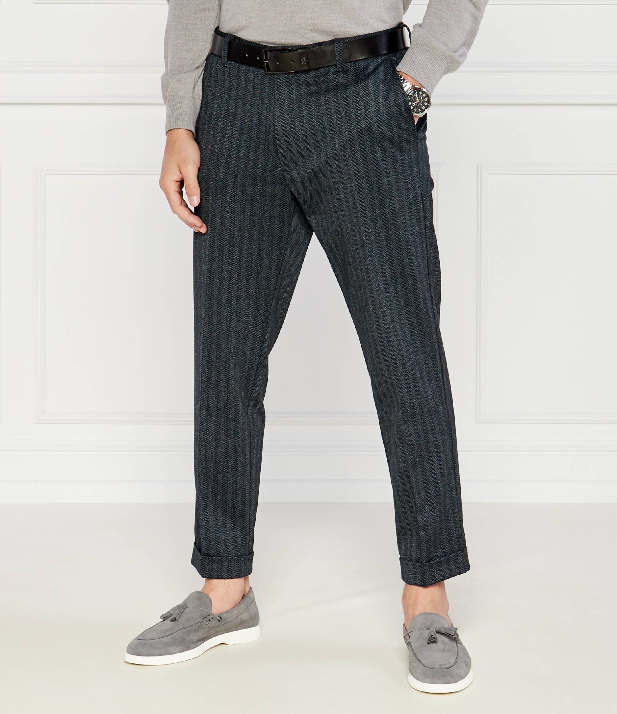 BOSS Black Pantaloni C-Kane | Tapered fit | stretch
