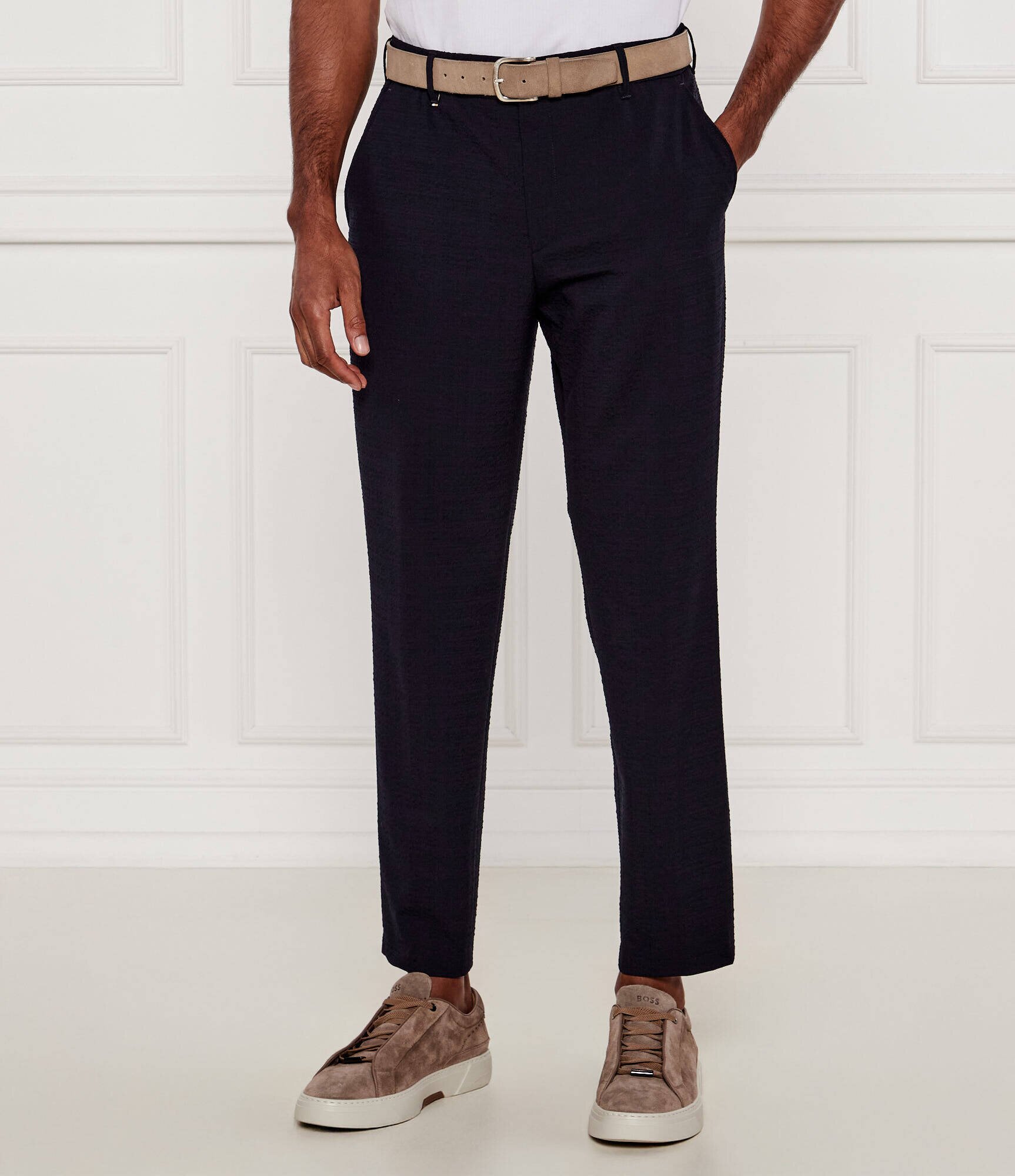 BOSS Black Pantaloni C-Perin-RDS-252 | Relaxed fit
