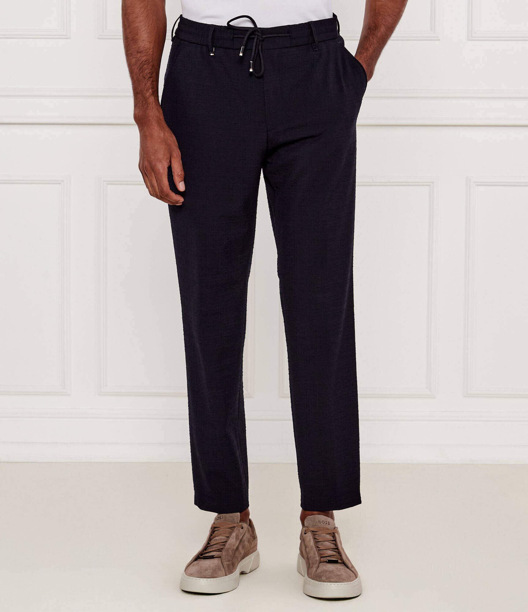 BOSS Black Pantaloni C-Perin-RDS-252 | Relaxed fit