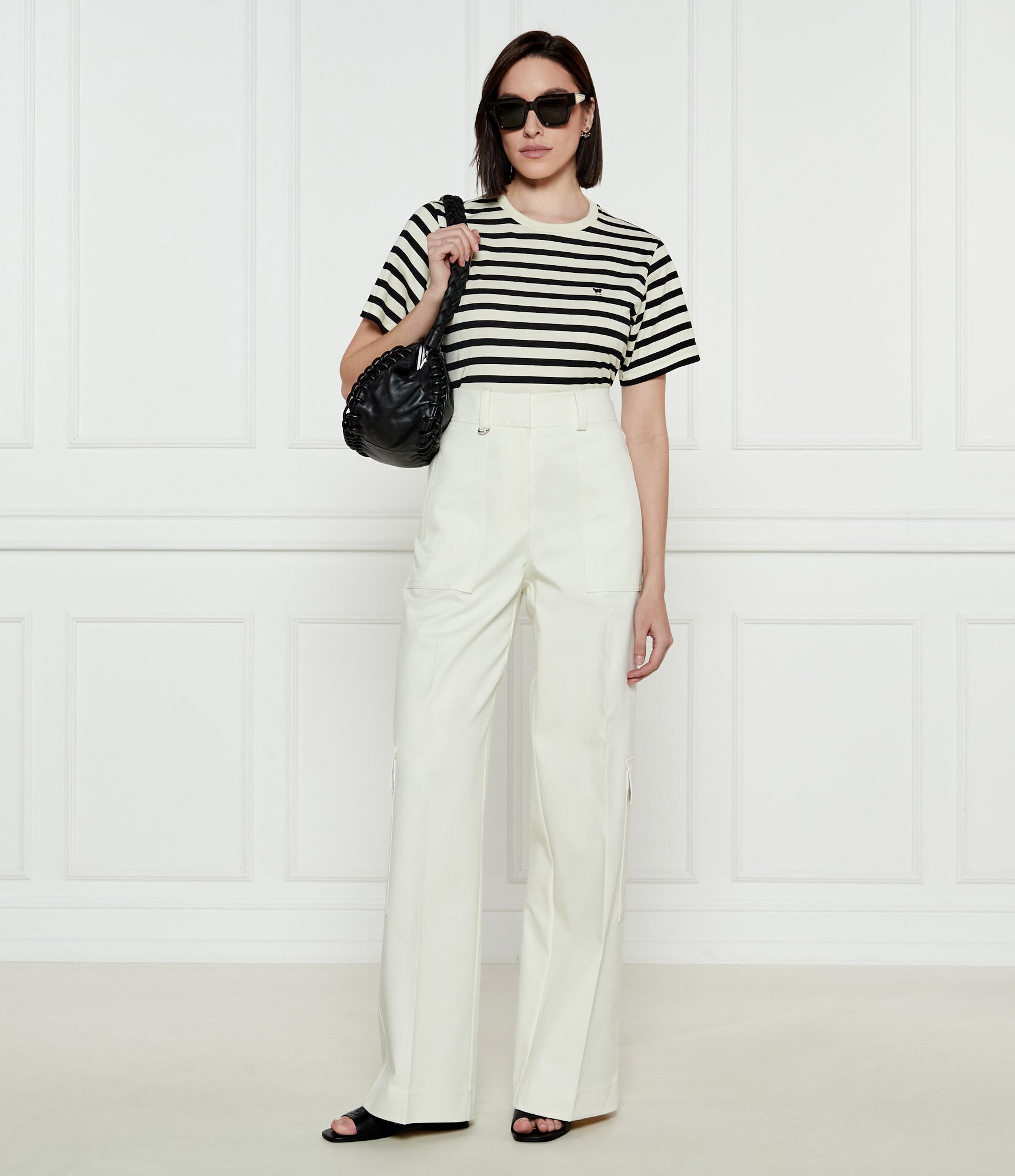 BOSS Black Pantaloni cargo Teneria | Loose fit