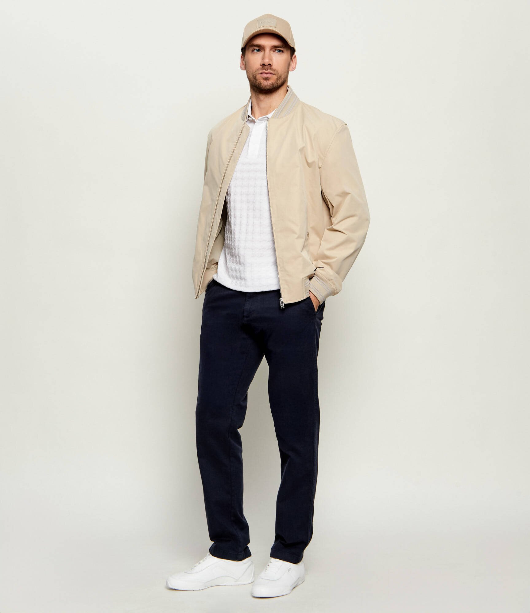 BOSS Black Pantaloni chino Crigan3-D | Regular Fit | stretch