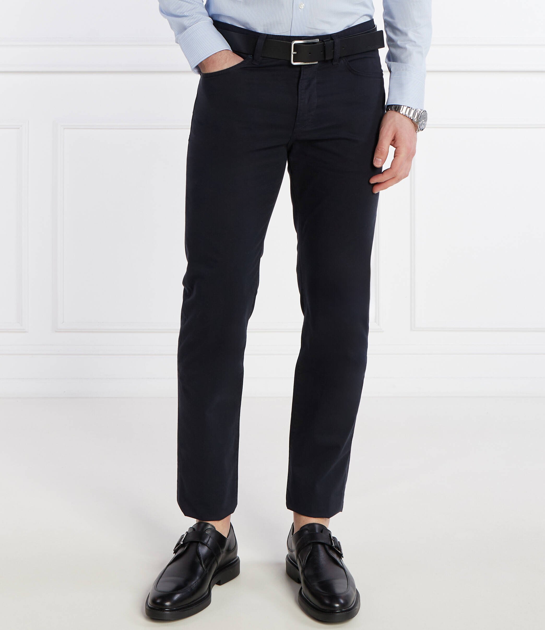BOSS Black Pantaloni chino Delaware3-1-20 | Slim Fit