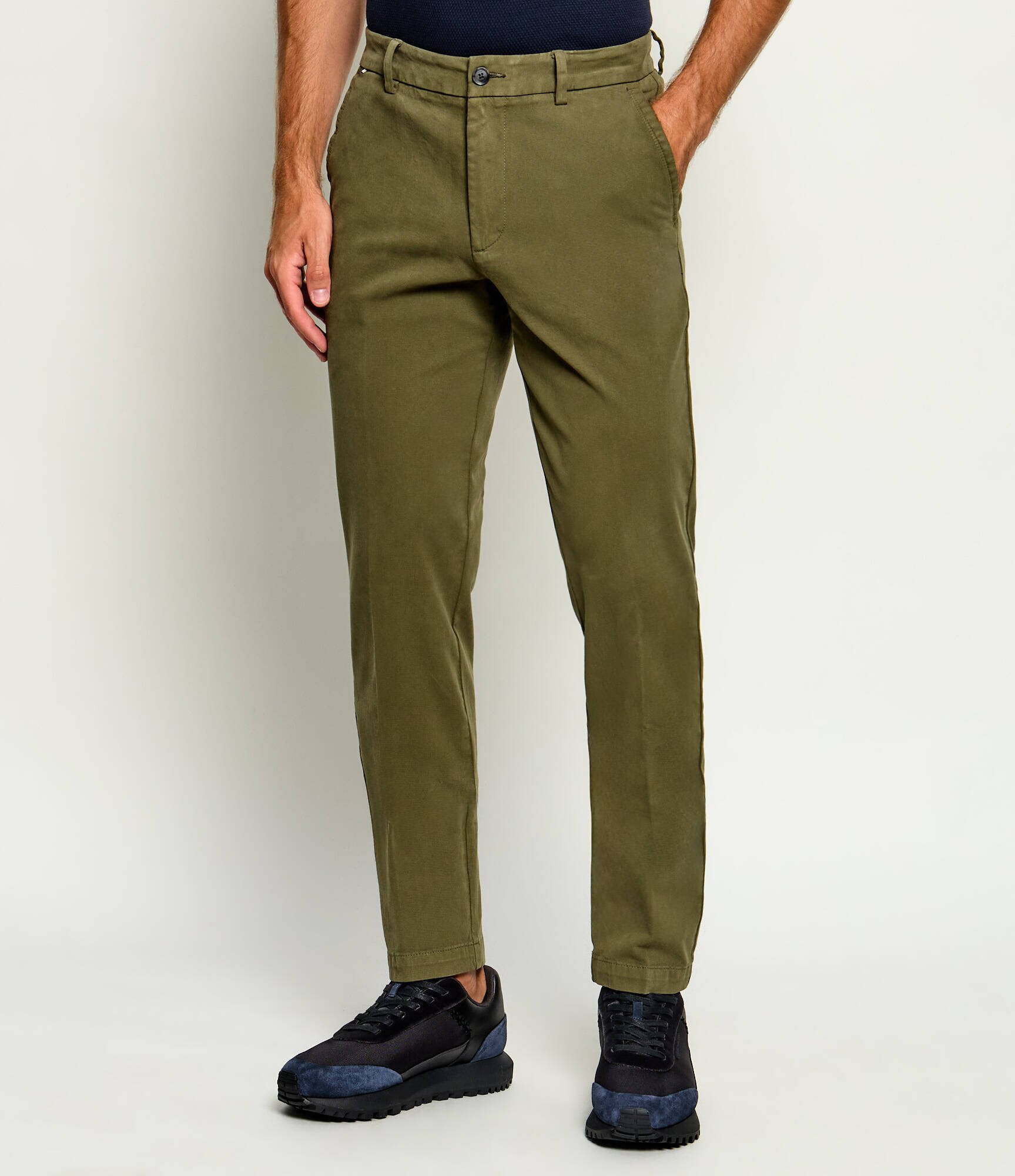 BOSS Black Pantaloni chino H-Kaiton1 | Slim Fit