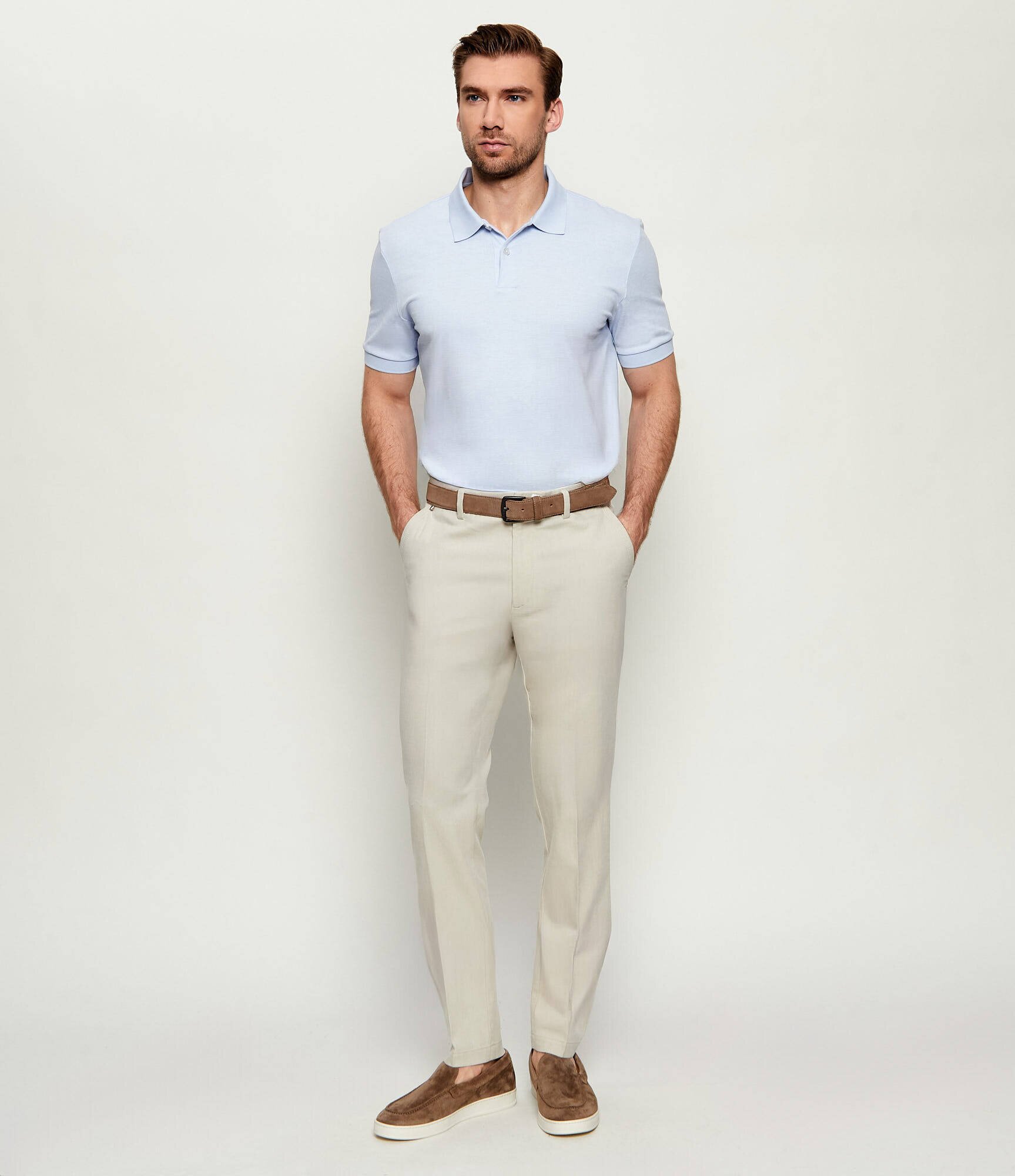 BOSS Black Pantaloni chino H-Kaiton1 | Slim Fit