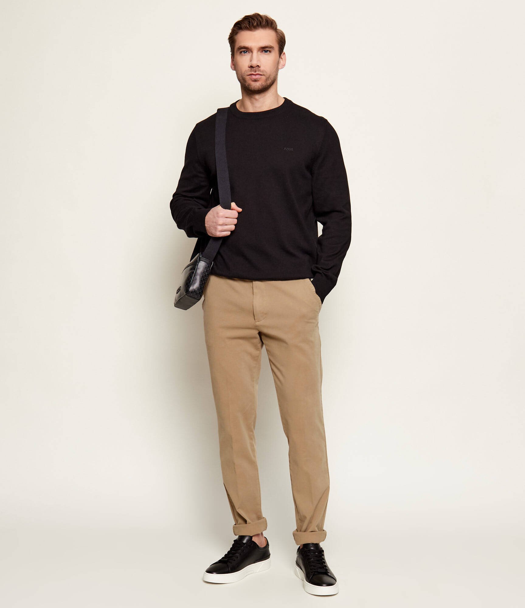 BOSS Black Pantaloni chino H-Kaiton1 | Slim Fit