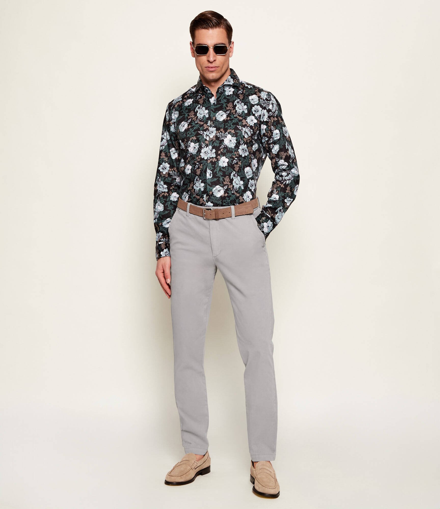 BOSS Black Pantaloni chino H-Kaiton1 | Slim Fit