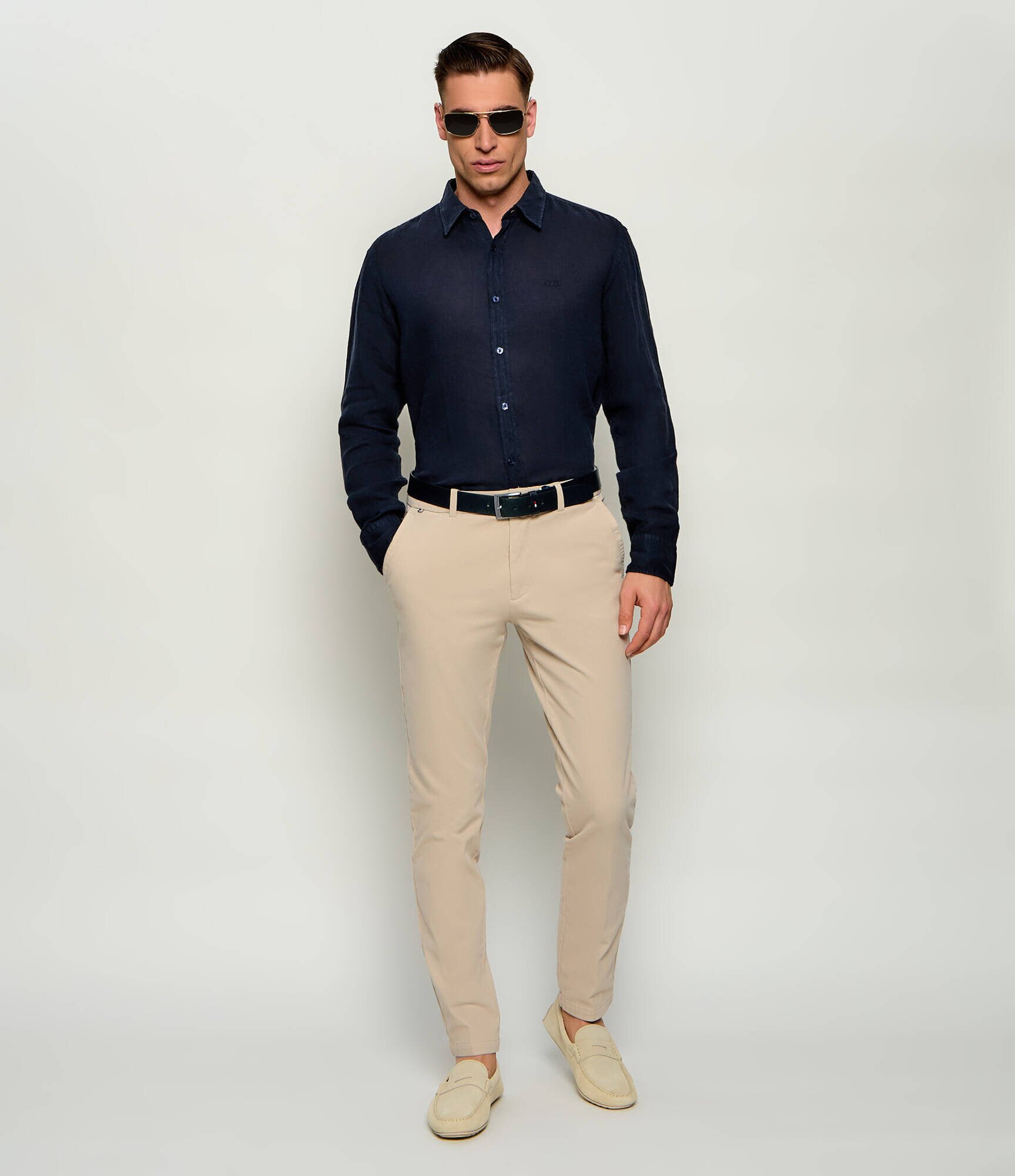 BOSS Black Pantaloni chino H-Kaiton1 | Slim Fit