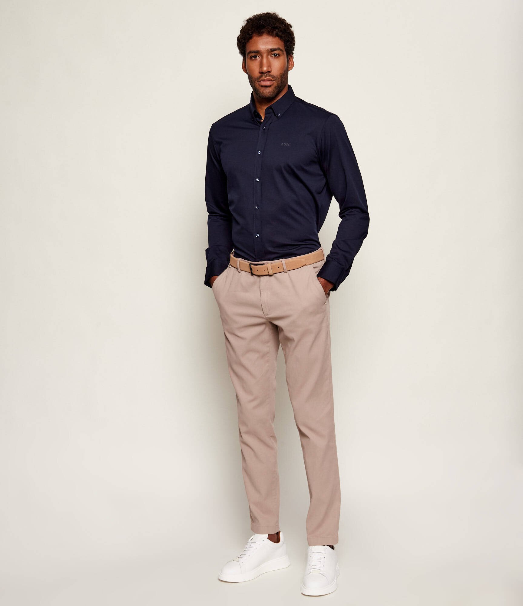 BOSS Black Pantaloni chino Kaito1 | Slim Fit | stretch
